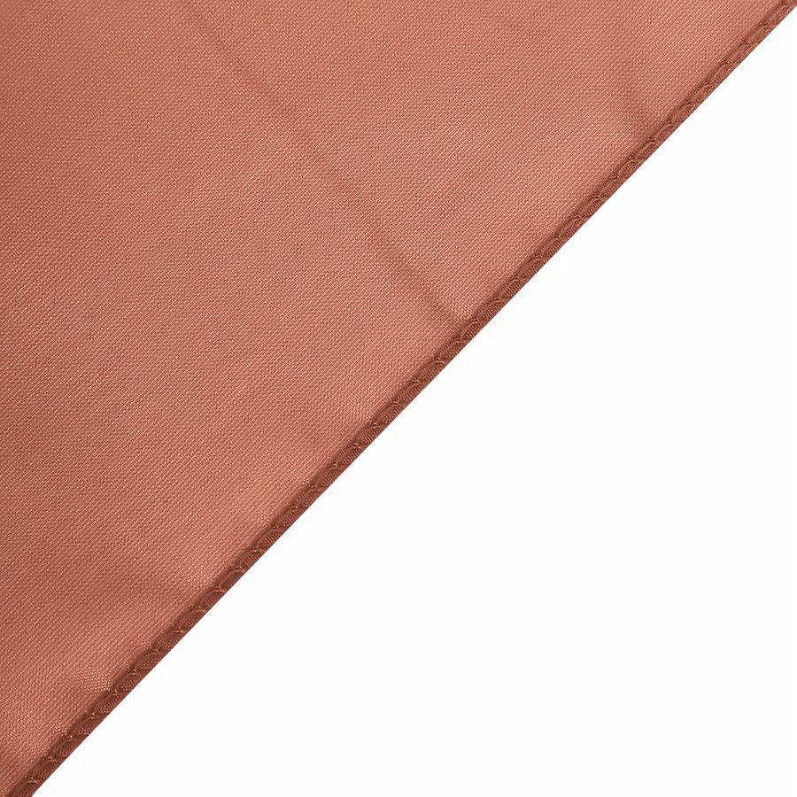 50 Extra Wide Premium Chiffon Chair Sashes - Elegant Terracotta Wedding Chair Bows for Ceremony & Reception Decor - Bulk Wedding Party Supplies for Banquet, Bridal Shower & Special Events