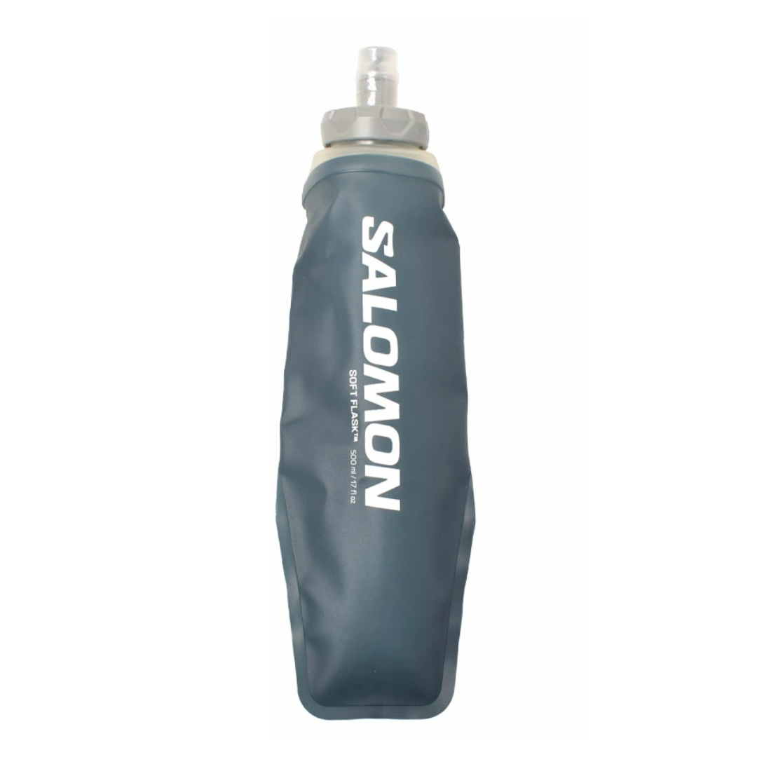 Salomon Soft Flask 500ml/17oz Collapsible Water Bottle - Lightweight Hydration Pack for Hiking, Running & Outdoor Adventures