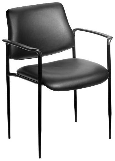 Boss Upholstered Stacking Chair [B9503] - Comfortable Office & Conference Room Seating - Perfect for Meetings, Events and Home Office Use