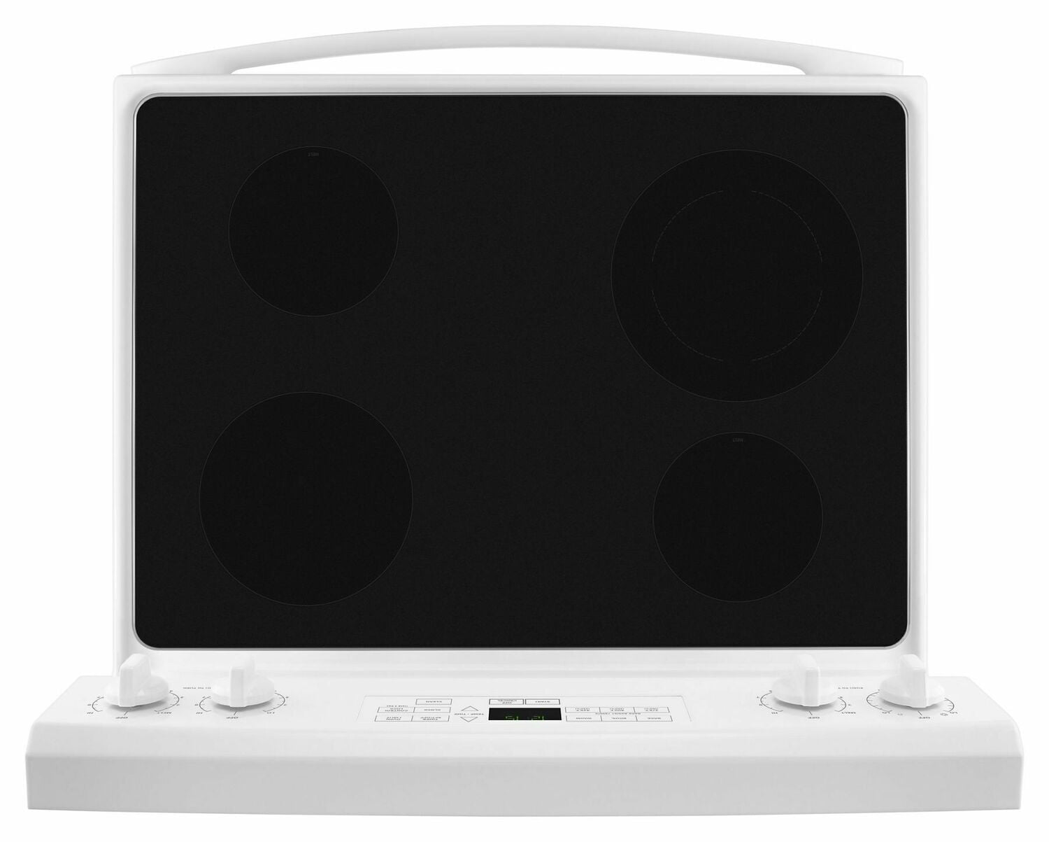 Amana AER6603SFW 30 Inch Electric Range with Self-Cleaning Option - White | Freestanding Oven for Home Kitchen, Baking & Cooking | Perfect for Small Spaces & Family Meals