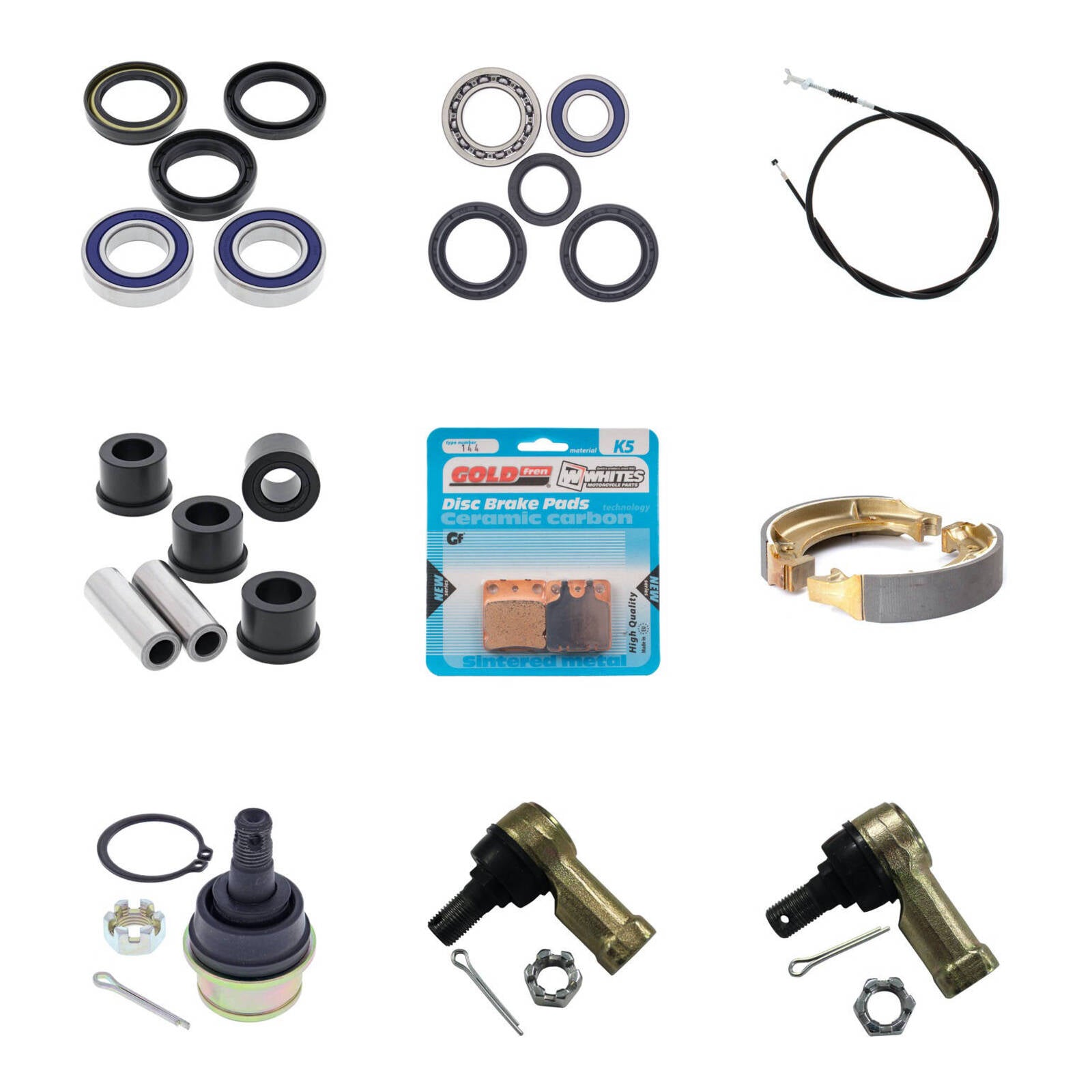 Refurbished ATV Kit for Yamaha YFM400FW Big Bear 4WD 2003-2004 Models - Complete Restoration Parts for Off-Road Adventures & Trail Riding