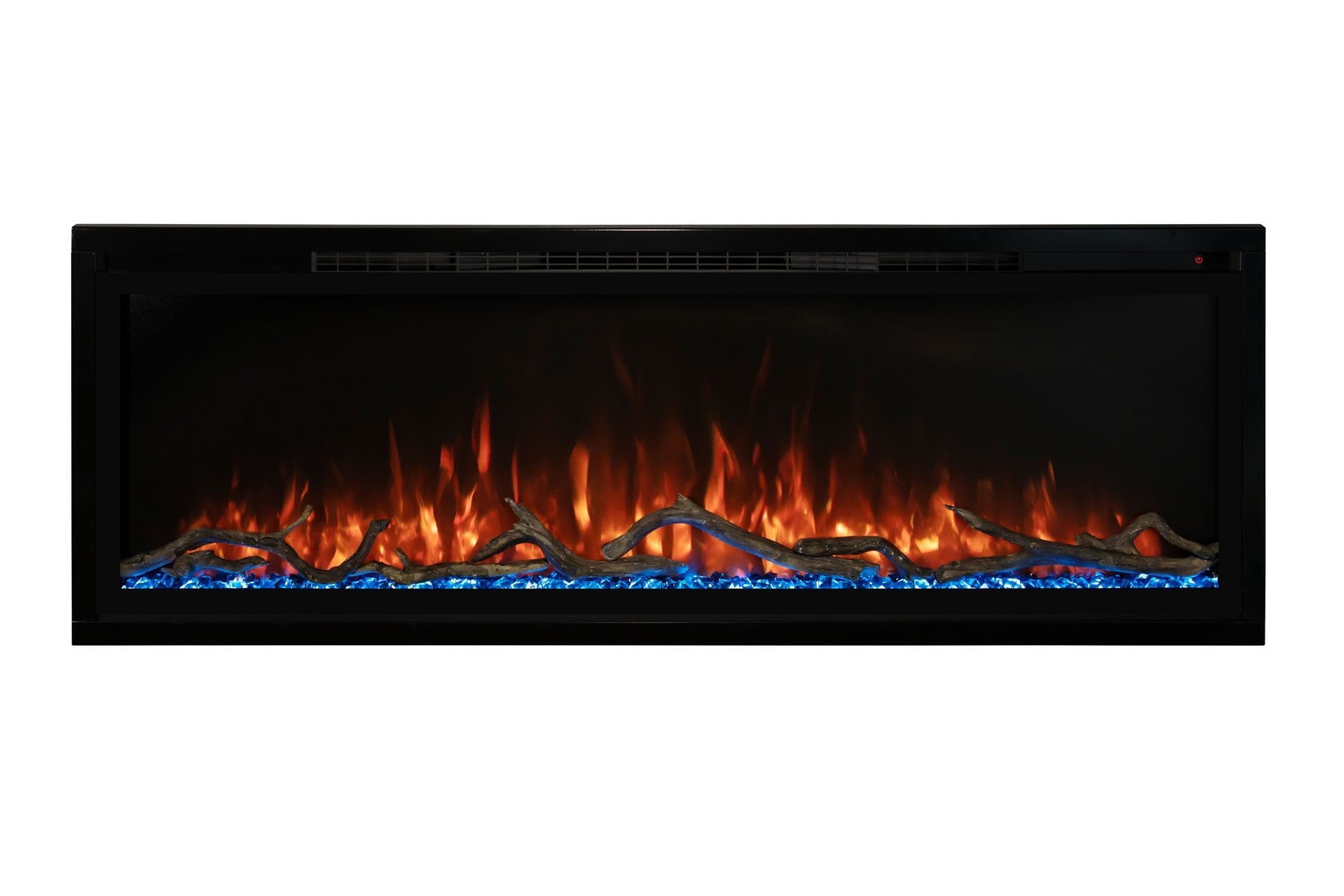 Modern Flames Spectrum Slimline 60-Inch Wall Mount or Recessed Linear Electric Fireplace - Perfect for Living Room, Bedroom & Office Heating & Decor