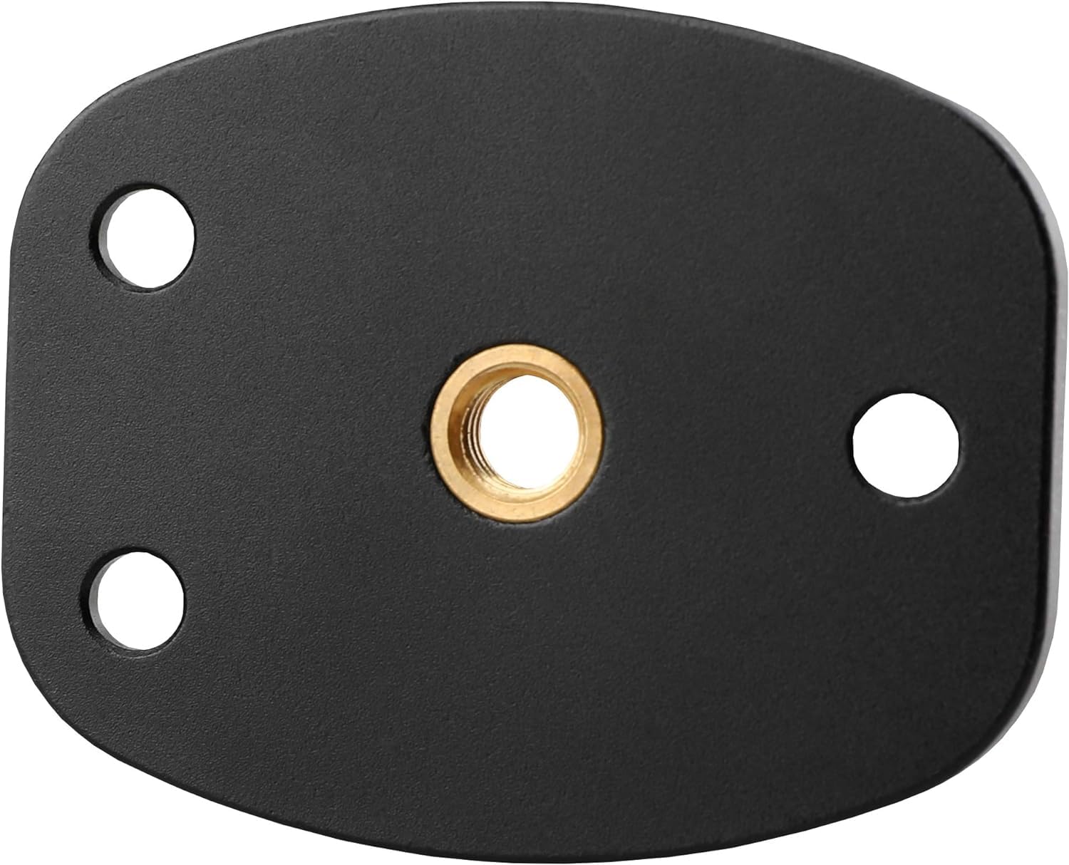 QR Mount with Pilot Holes – All Metal Quick Release Plate with 1/4”-20 Tripod Screw | Compatible with GoPro Hero3-9/MAX & Insta360 ONE R | Perfect for Action Cameras, Vlogging & Outdoor Adventures