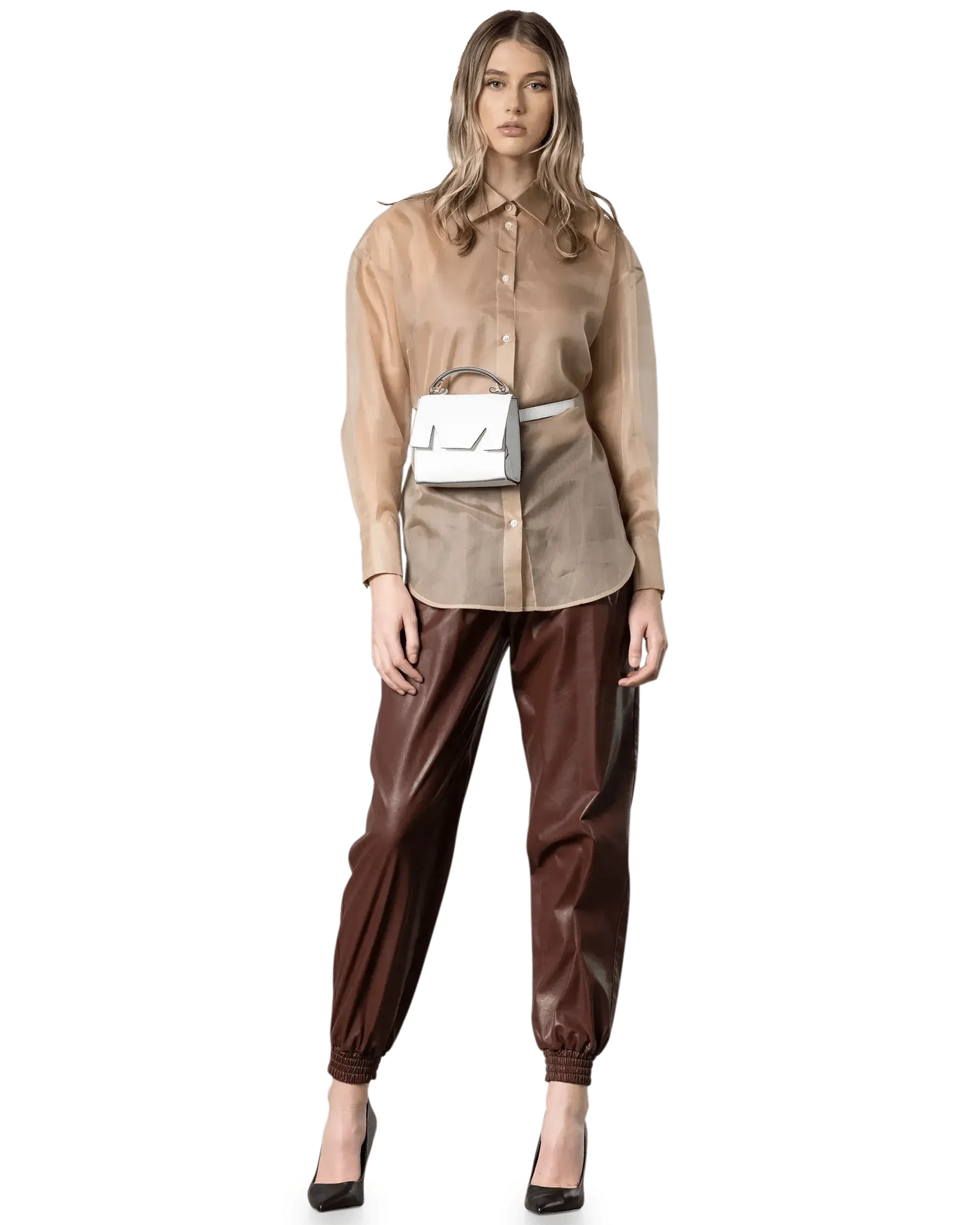 Mini 'M' Flap Belt Bag - Stylish Crossbody Fanny Pack for Women & Men - Perfect for Travel, Running, Hiking & Everyday Use