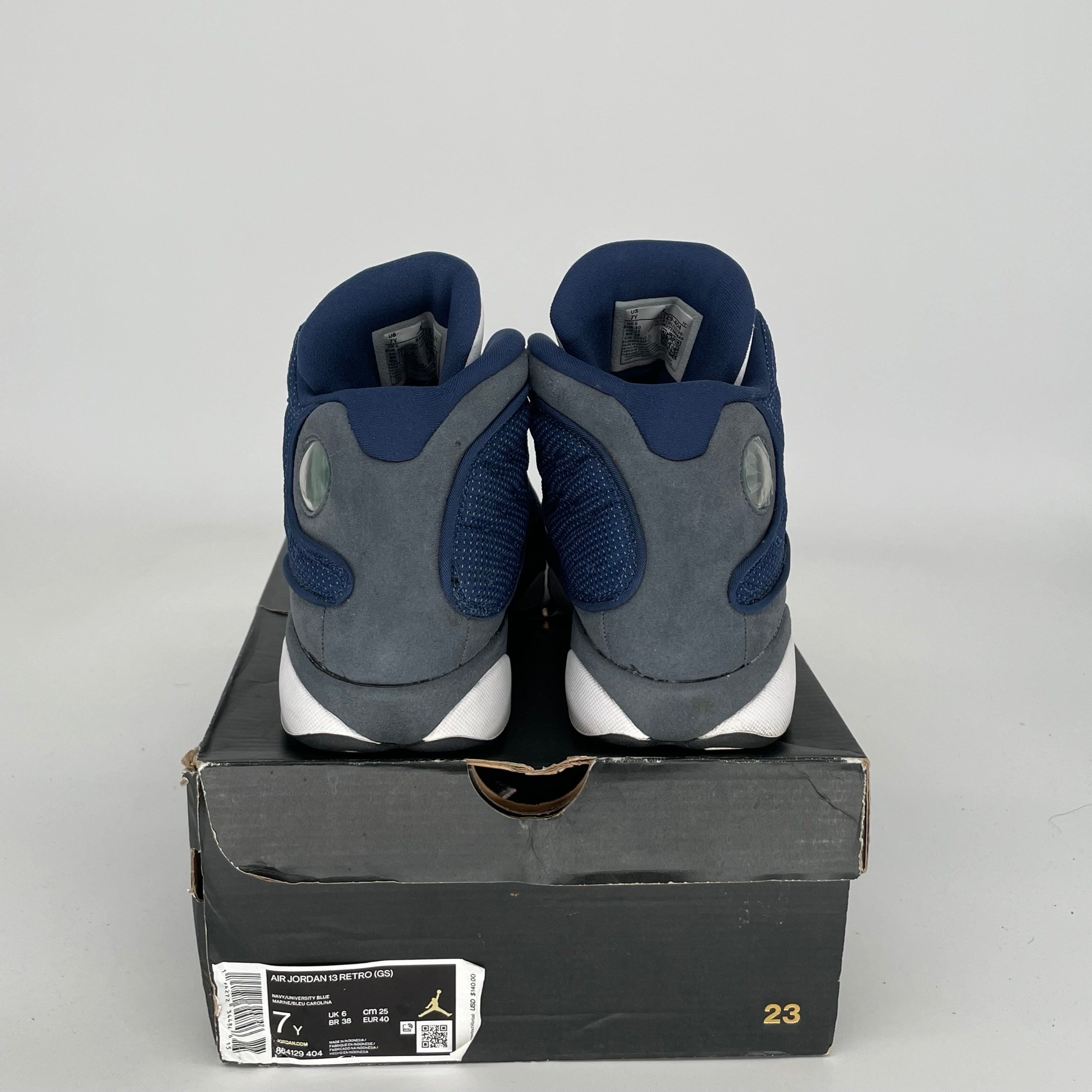 AIR JORDAN 13 Retro Flint Basketball Shoes - Size 7Y (884129-404) - Perfect for Streetwear & Court Performance
