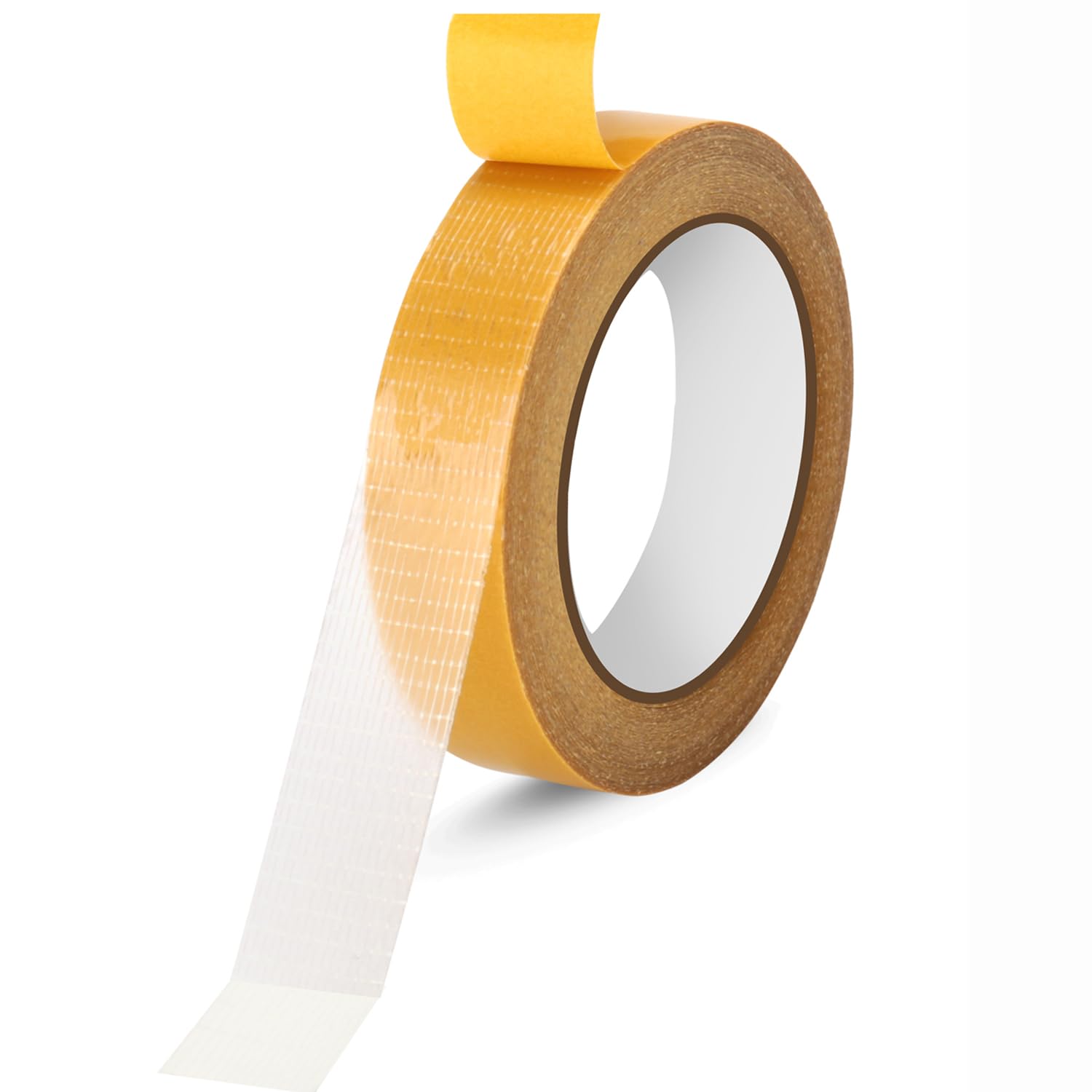 1inch x 66FT (20m) Double Sided Hemming Tape - Strong Clear Self-Adhesive Curtain Tape for Sewing, Clothing & Pants | Perfect for DIY Home Decor, Fabric Crafts & Garment Alterations