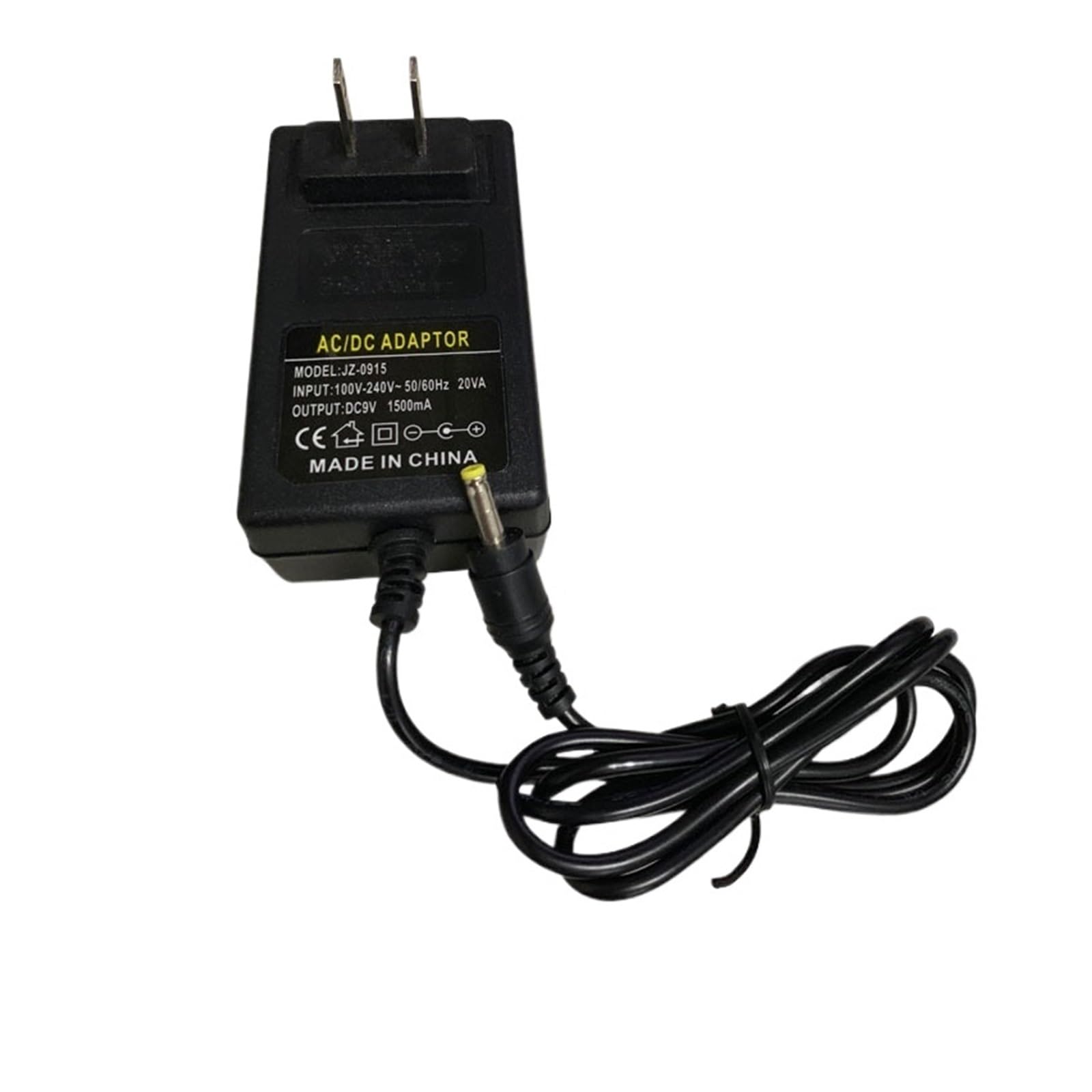 9V 12V Power Adapter for Outdoor Speakers - 4.0mm Large Hole DC Plug (1 Meter Cable, 1.5A Output) - Compatible with Square Dance Audio, Lever Amplifiers & Portable Chargers - Perfect for Outdoor Events, Parties & Home Entertainment Systems