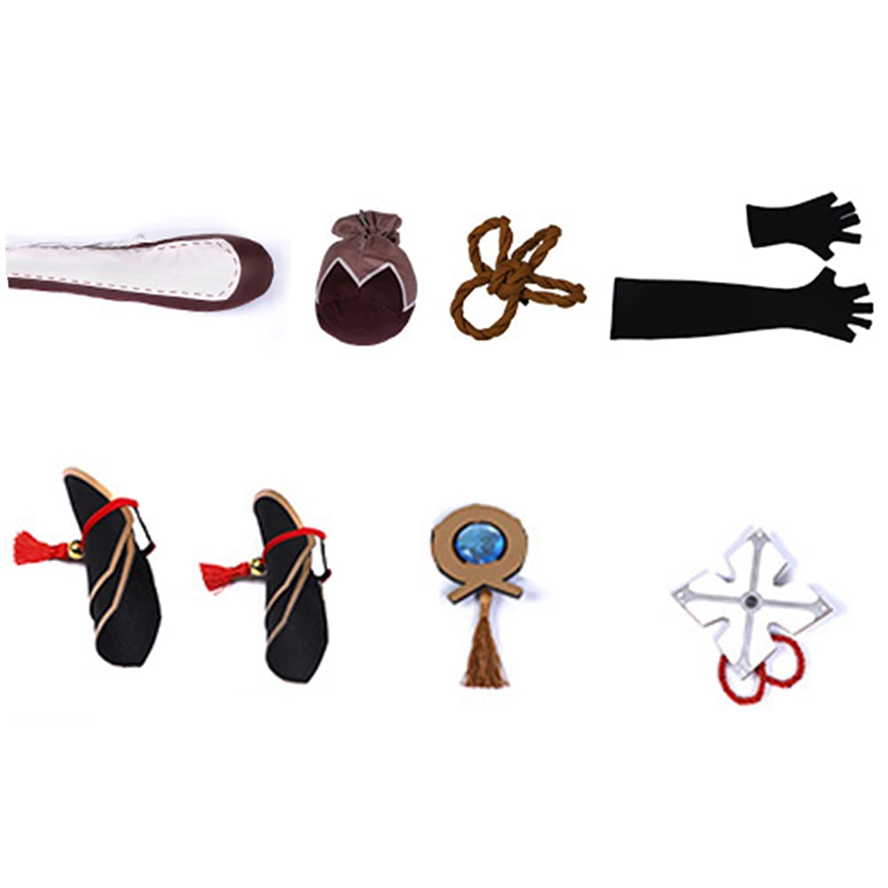 Genshin Impact Sayu Mujina Ninja Cosplay Costume - Official Anime Game Character Outfit for Halloween, Conventions & Cosplay Events