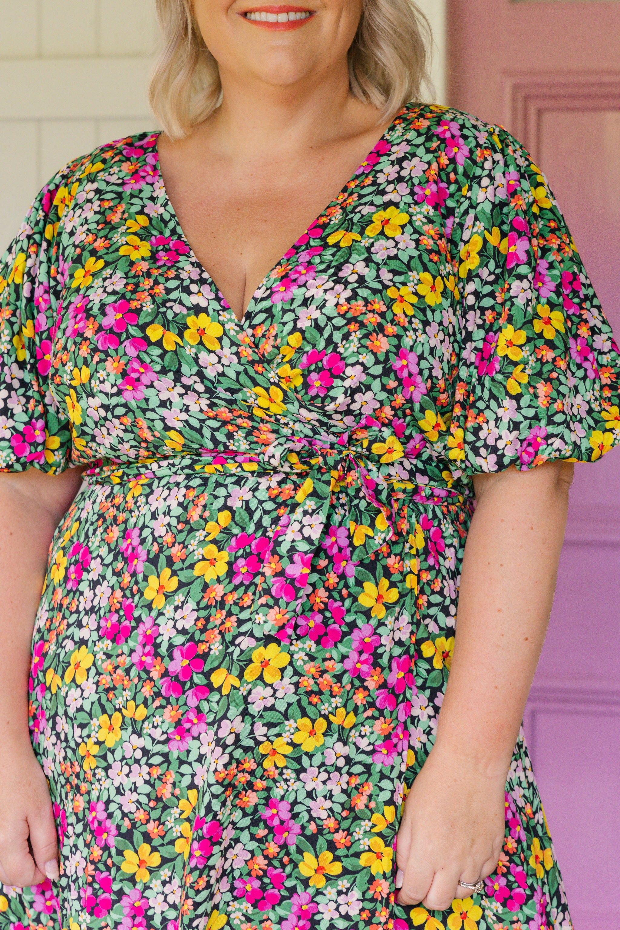 Hallie Maxi Dress - Floral Print Summer Dress for Women | Perfect for Garden Parties, Beach Vacations & Casual Outings