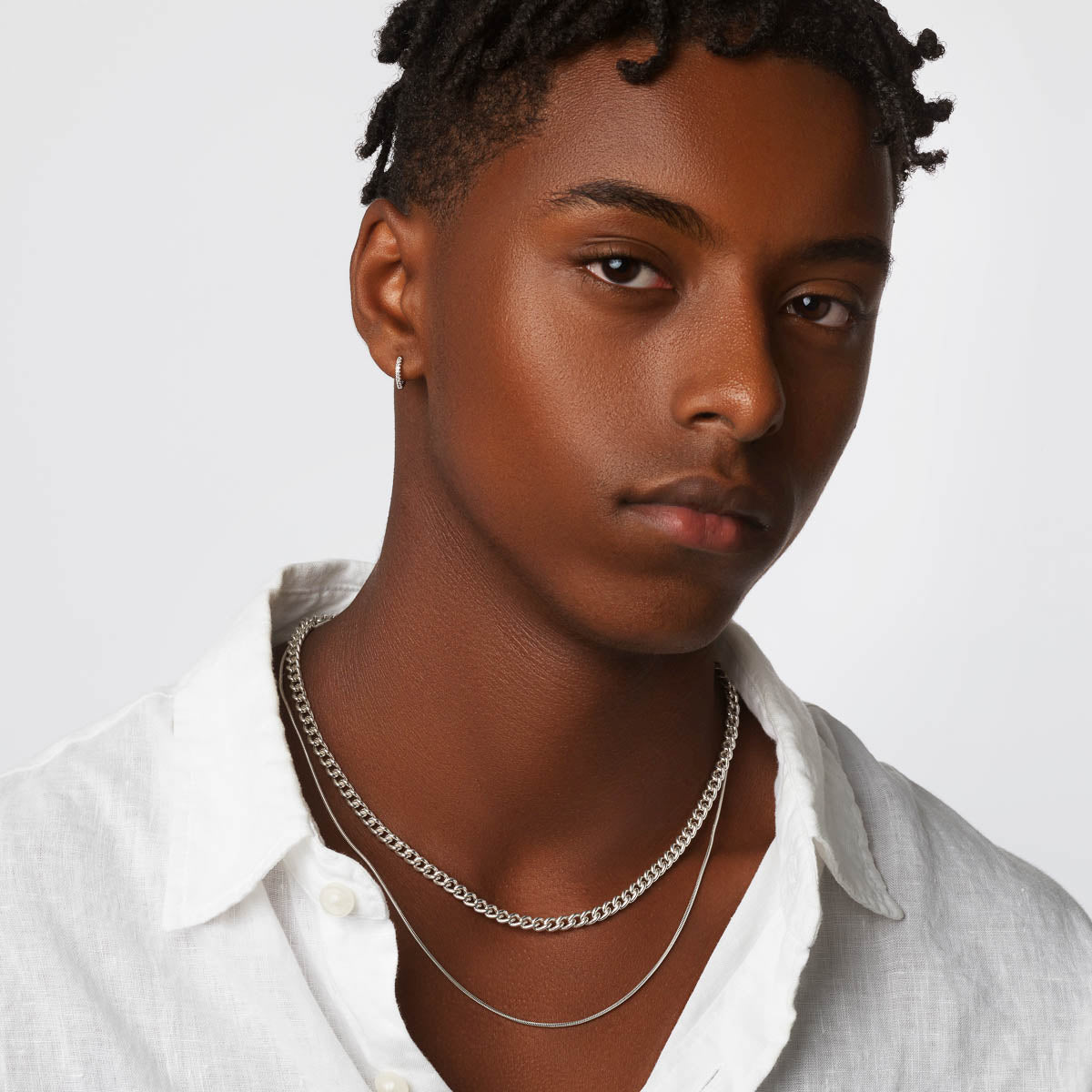 Stylish Silver Curb Chain Necklace for Women - Perfect for Everyday Wear, Layering & Gift Giving