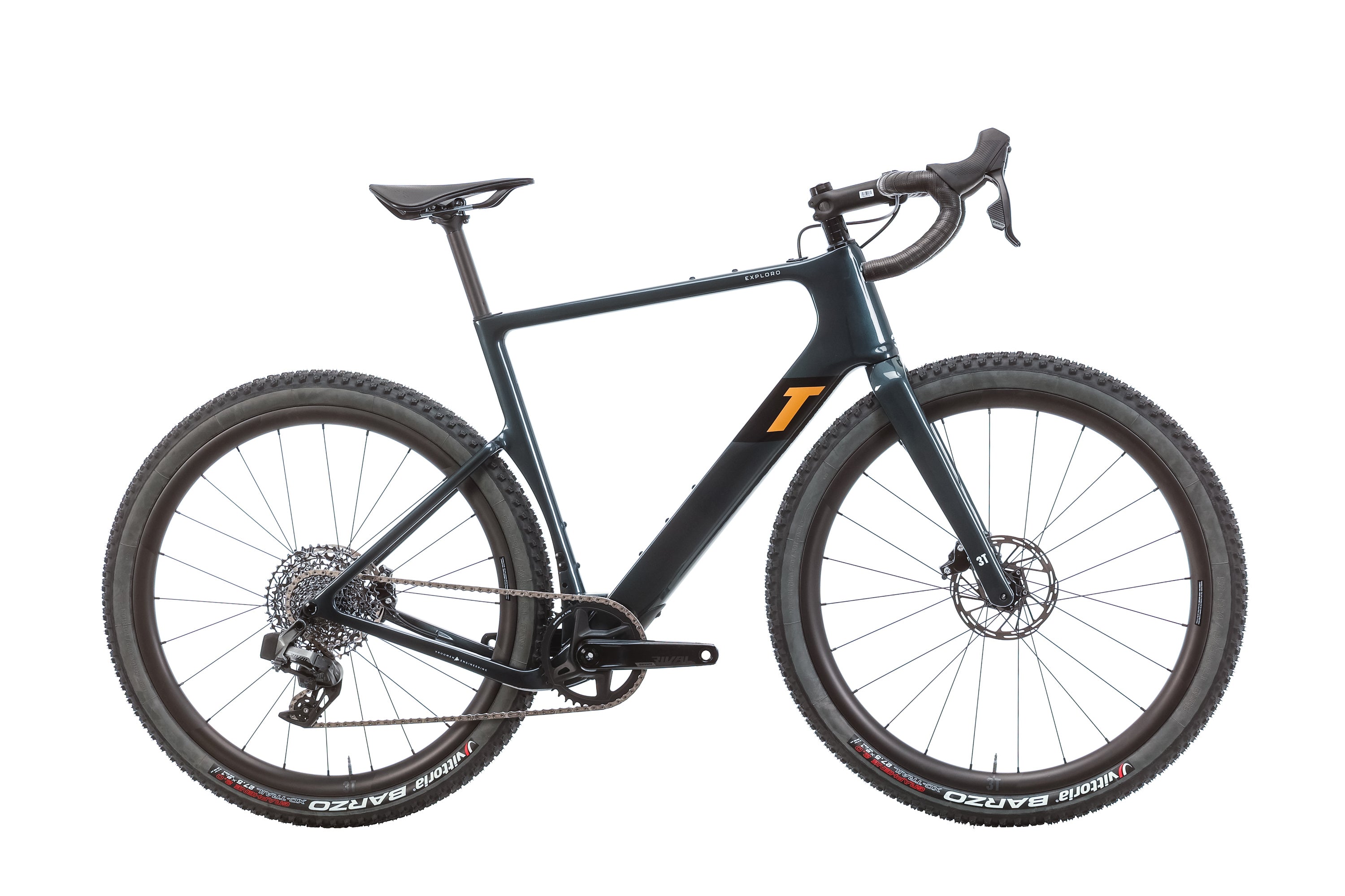 2023 3T Exploro ULTRA Rival AXS 1x12 Gravel Bike - 56cm Carbon Frame Adventure Bike for Off-Road Cycling & Bikepacking