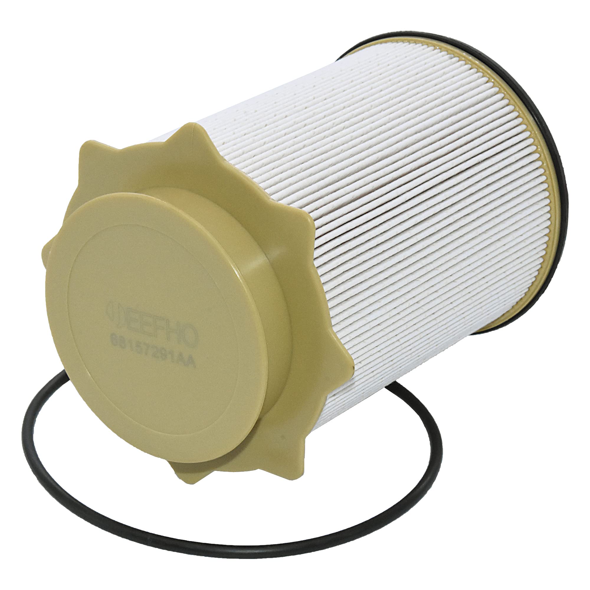 High-Quality Fuel Filter with O-Ring for 2010-2021 Dodge Ram 2500 3500 4500 5500 6.7L Turbo Cummins Diesel Engine - Replacement for 68065608AA & 68157291AA - Perfect for Off-Roading, Towing & Heavy-Duty Performance