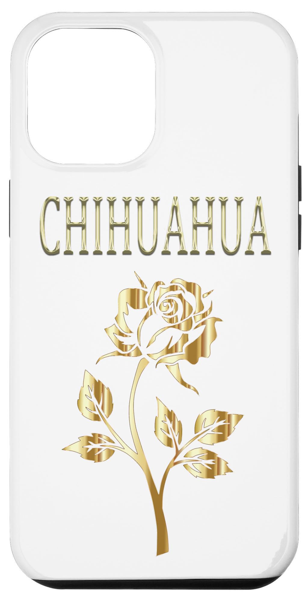 iPhone 12 Pro Max Case - Cute Chihuahua Mexican Shirt Design | Durable Protective Phone Cover for Men & Women | Perfect for Dog Lovers, Cinco de Mayo Celebrations & Everyday Use