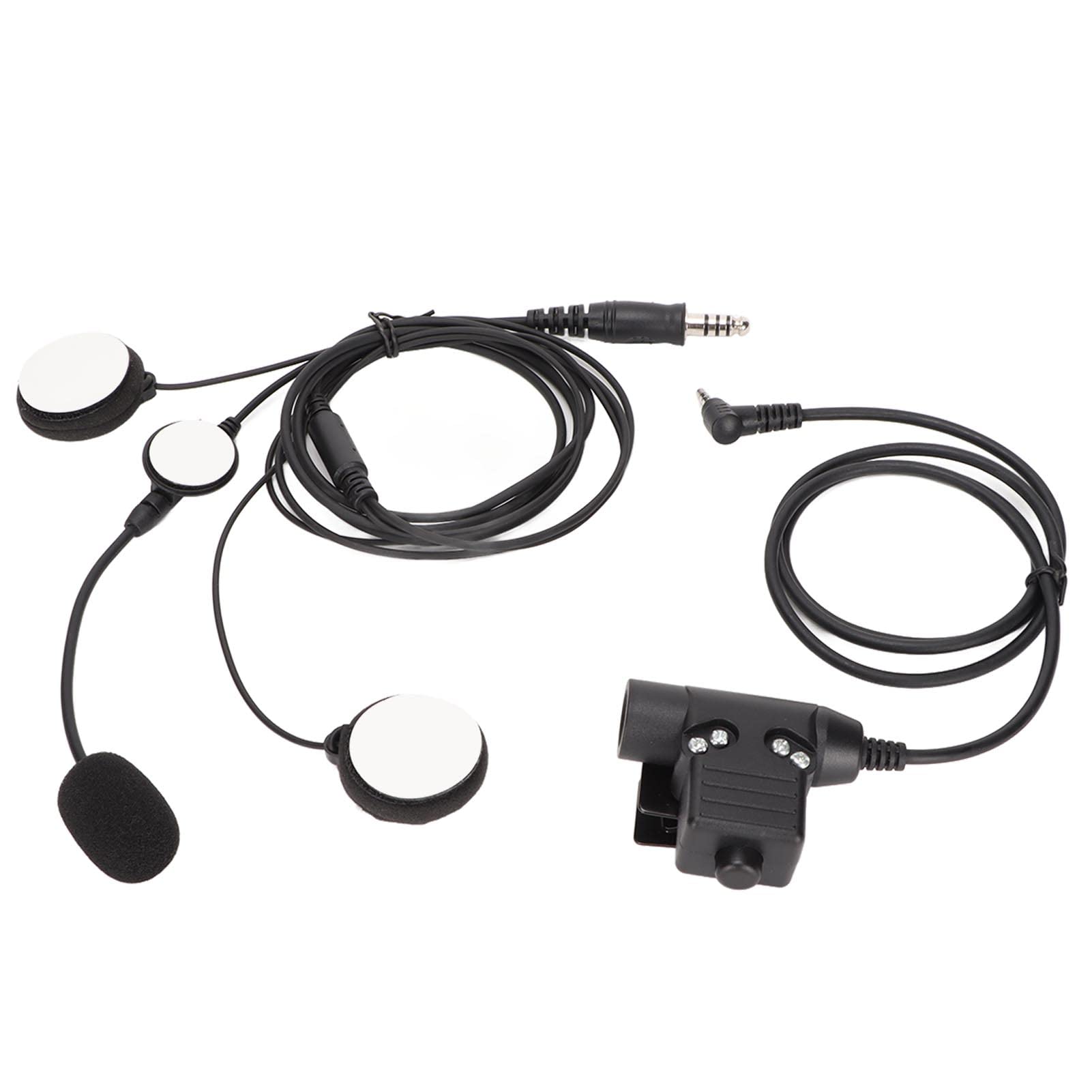 Yaesu VX-3R Motorcycle Helmet Headset - Bilateral Ergonomic Design, Plug & Play Noise Cancelling Bluetooth Headset for Motorcycle Communication (Ideal for Group Rides, Touring & Adventure Motorcycling)