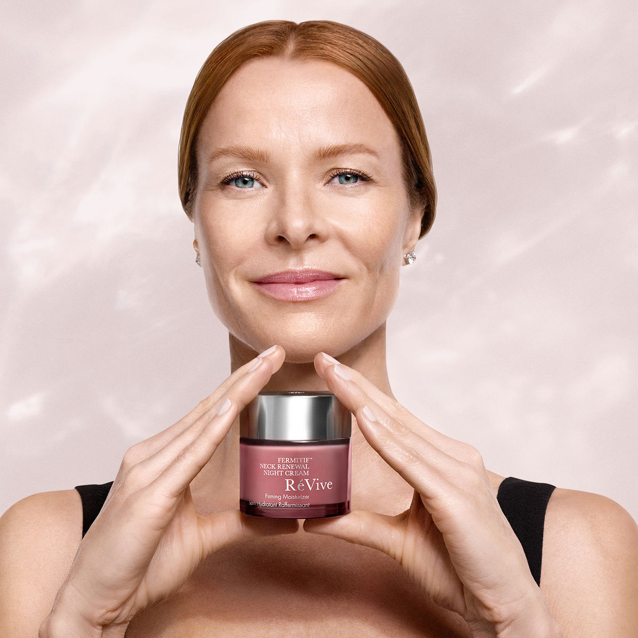 Fermitif Neck Renewal Night Cream - Anti-Aging Neck Firming Cream for Wrinkles & Sagging Skin - Perfect for Nighttime Skincare Routine & Hydration