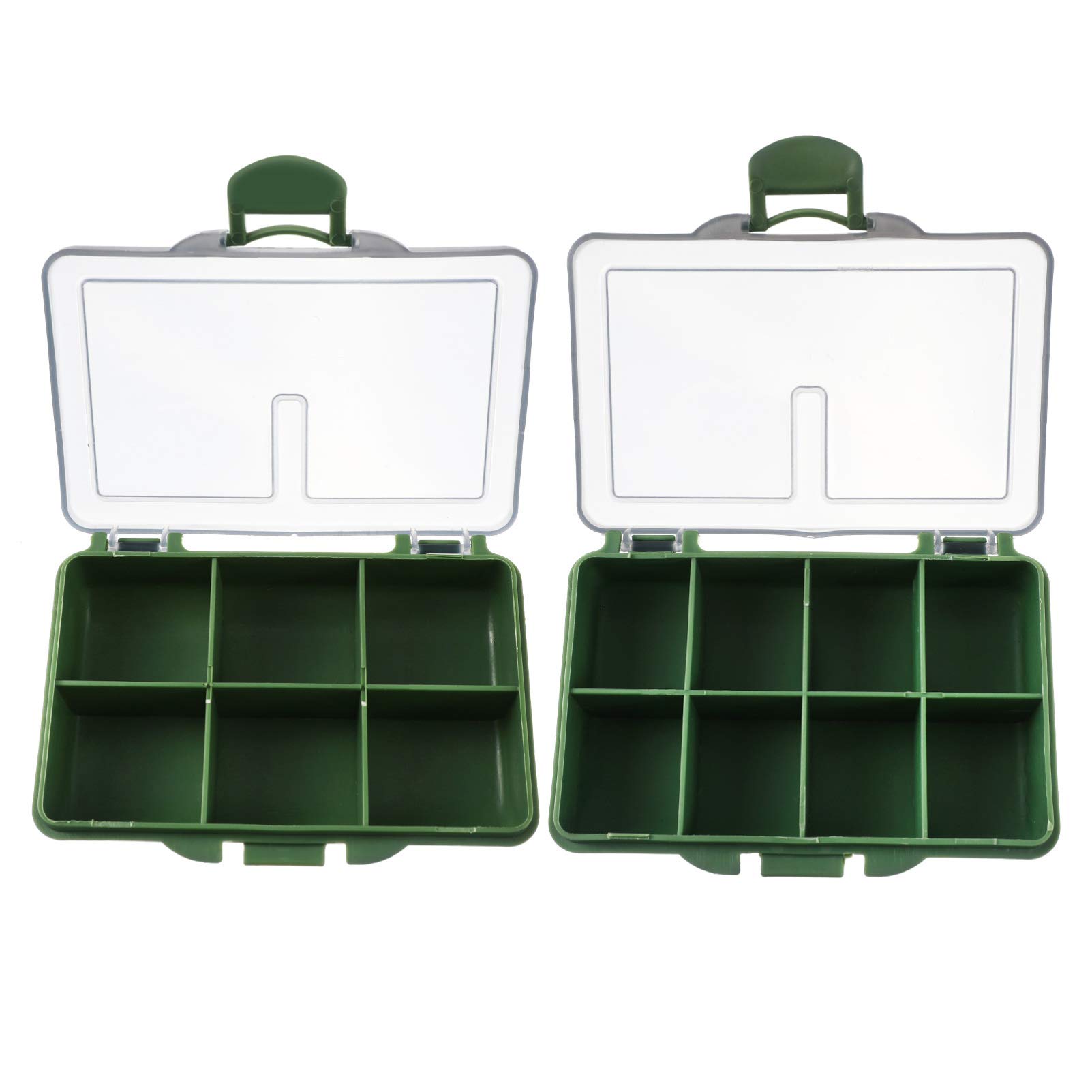 **BESPORTBLE 2-Piece Fishing Tackle Storage Box – Waterproof Bait & Lure Organizer Case with Adjustable Dividers – Perfect for Freshwater & Saltwater Fishing Trips**    *(Use Case: Ideal for organizing hooks, lures, and fishing accessories during boat trips, shore fishing, or camping adventures.)*