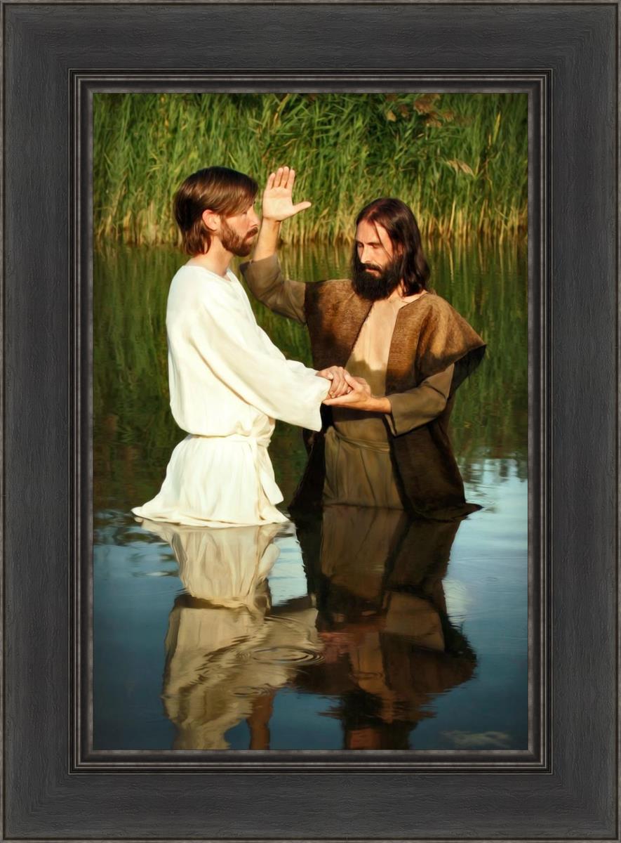 Behold The Lamb Of God - Religious Wall Art Decor for Home & Church - Perfect for Christian Faith Inspiration & Spiritual Decorations