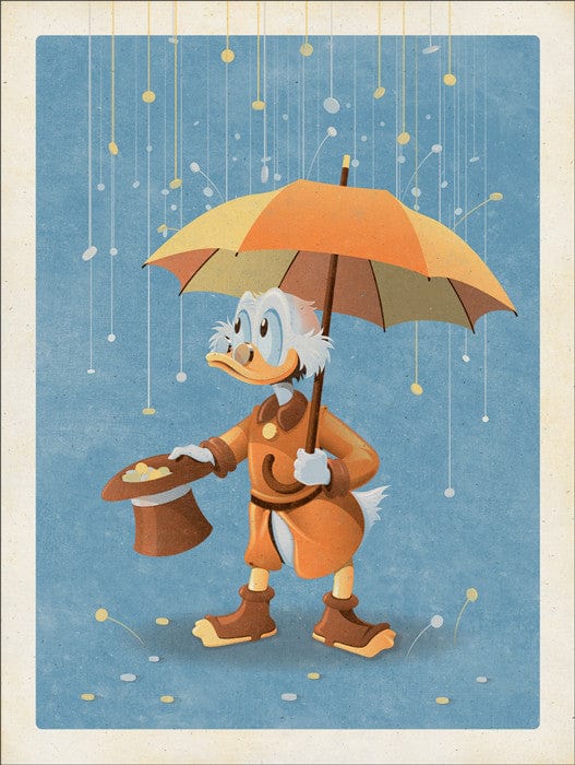 Ducktales Scrooge McDuck Collectible Figure - Limited Edition Variant for Disney Fans & Collectors | Perfect for Display, Gifts, and Disney Memorabilia Collections