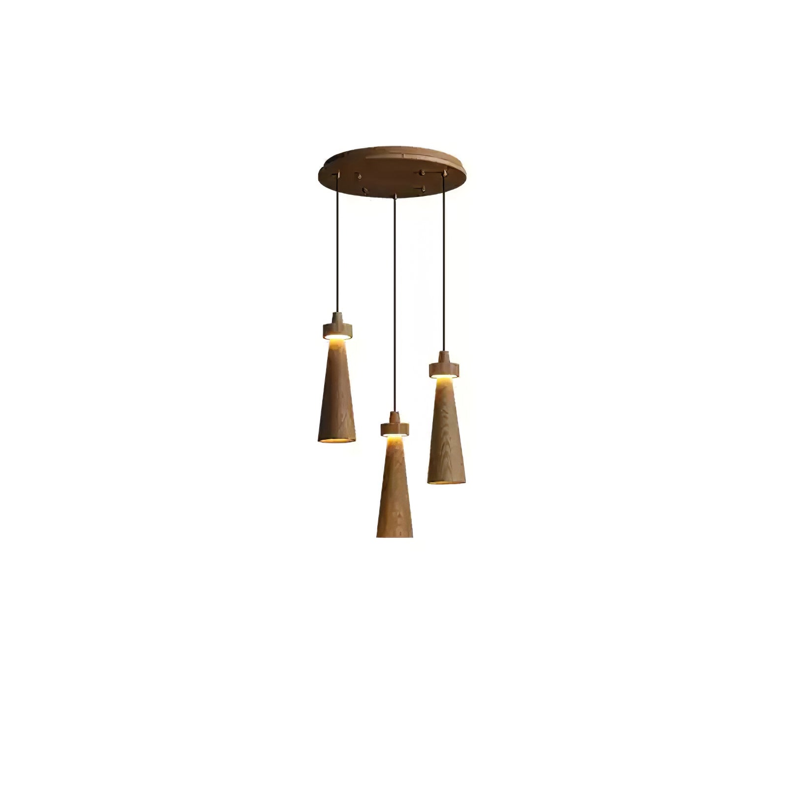 Modern Loma Pendant Light - Sleek Hanging Fixture for Kitchen Island, Dining Room & Bedroom - Adjustable Height LED Ceiling Light with Dimmable Warm White Light