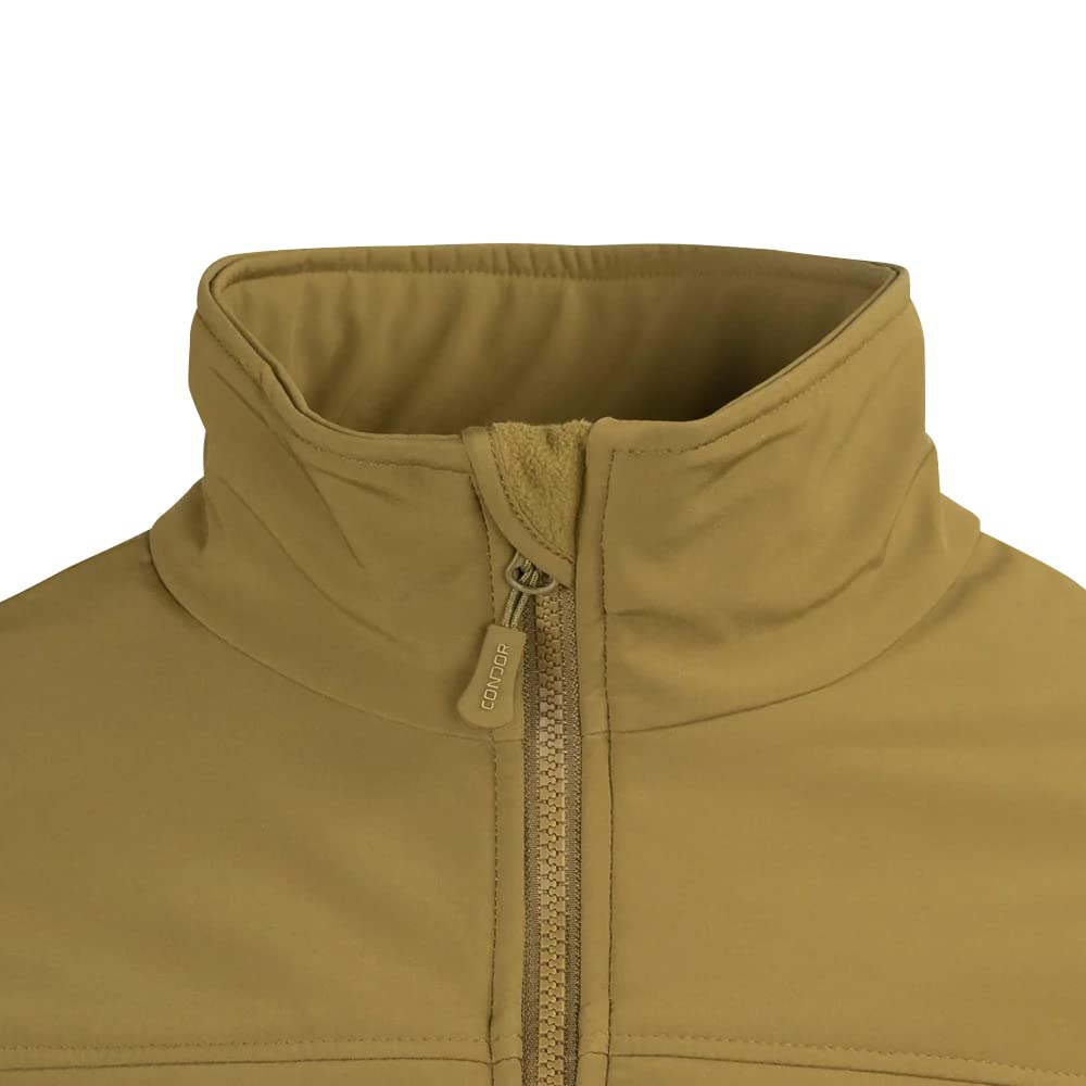 Condor Summit Zero Softshell Jacket - Lightweight Water-Resistant Outdoor Jacket for Hiking, Camping & Adventure - Men's Windproof Fleece-Lined Activewear
