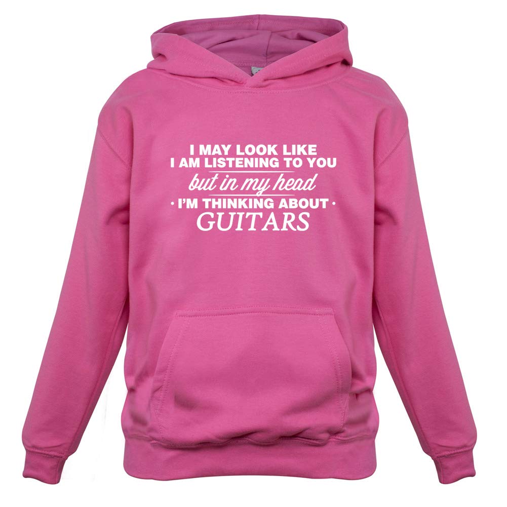 Kids Guitar Pullover Hoodie - Soft & Comfortable Children's Sweatshirt for Music Lovers | Perfect for Concerts, School & Playdates