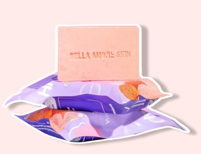 Pure Himalayan Salt Soap Bars by Bella Amore - 2 Pack for Exfoliating & Detoxifying Skin - Perfect for Spa Day & Gift Sets