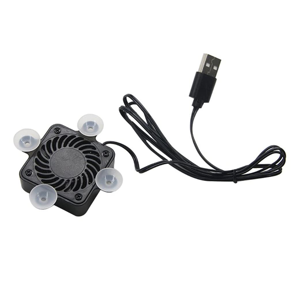 Mini USB Phone Cooling Pad with 4 Suction Cup Fans - Portable Laptop Cooler for Gaming, Streaming & Overheating Protection | Perfect for iPhone, Android & PC Use