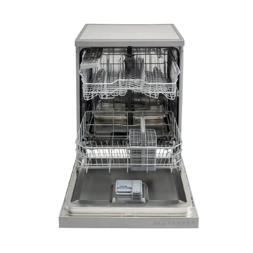 Euro EED614TX 60cm Stainless Steel Freestanding Dishwasher - 14 Place Settings for Large Families & Entertaining