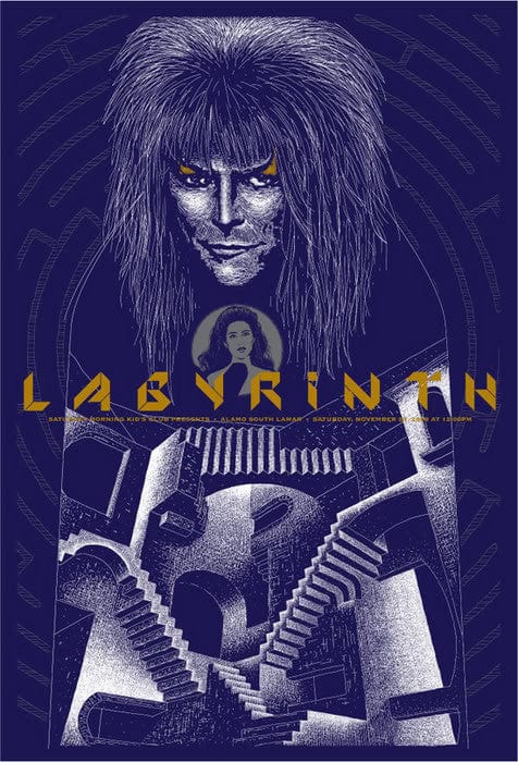 Todd Slater Labyrinth Movie Poster - Vintage Fantasy Art Print for Home Decor & Gift Ideas