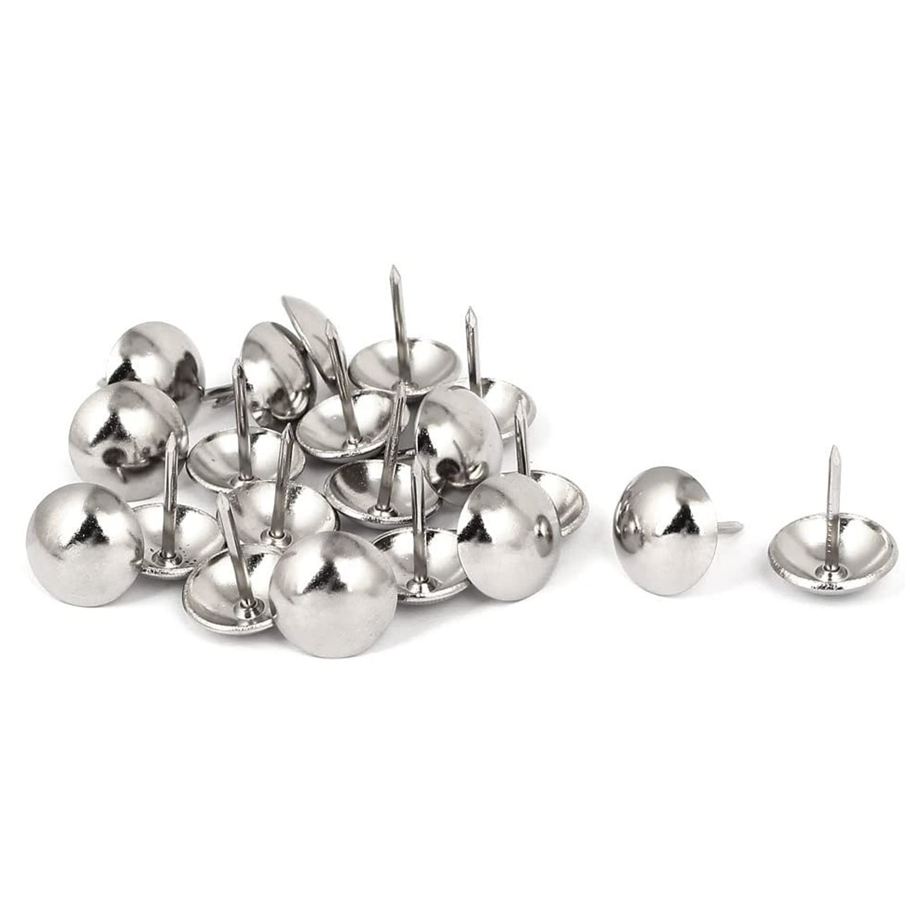 Antique Silver Upholstery Nails 5/8