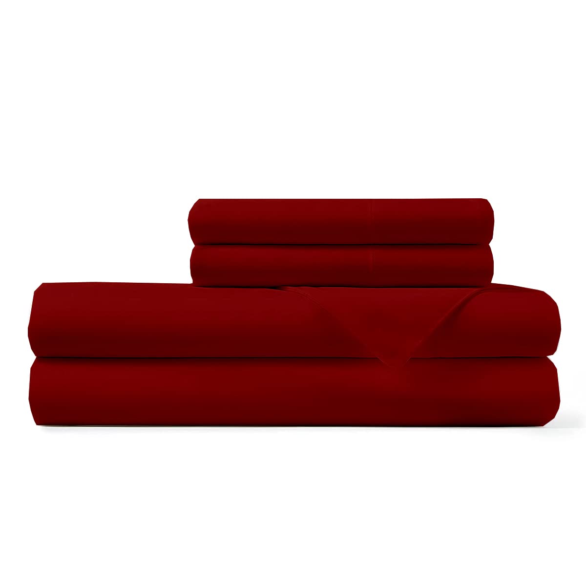 Premium 400 Thread Count 100% Egyptian Cotton RV King Sheet Set (72x80 Inches) - Ultra Soft Long Staple 4-Piece Bedding with 15