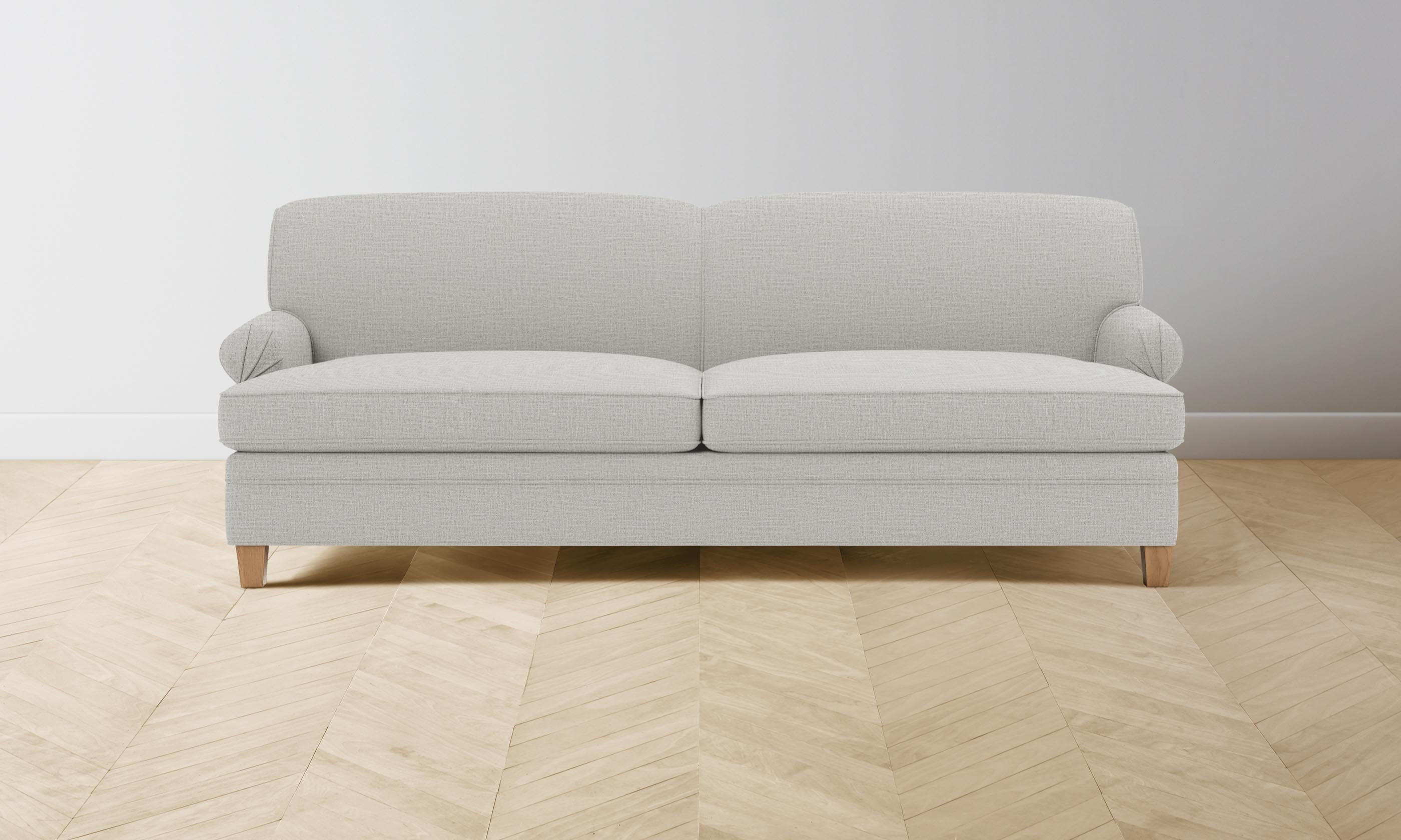 Carmine Sofa - Premium Performance Woven Chenille Fabric with Steel Frame - Perfect for Living Room, Lounge & Modern Home Decor
