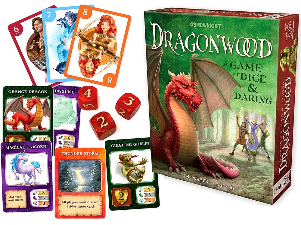Dragonwood Card Game by Gamewright - Fun Strategy Game for Kids Ages 8+ | Perfect for Family Game Nights & Birthday Parties
