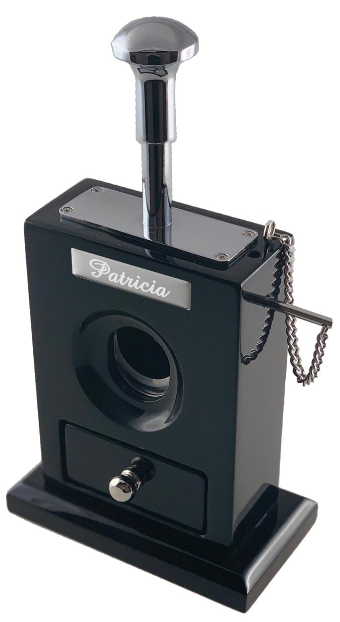 Premium Visol Bastille Table Guillotine Cigar Cutter - Heavy Duty Stainless Steel Blade for Perfect Cut - Ideal for Cigar Lounges, Home Bars & Gifting