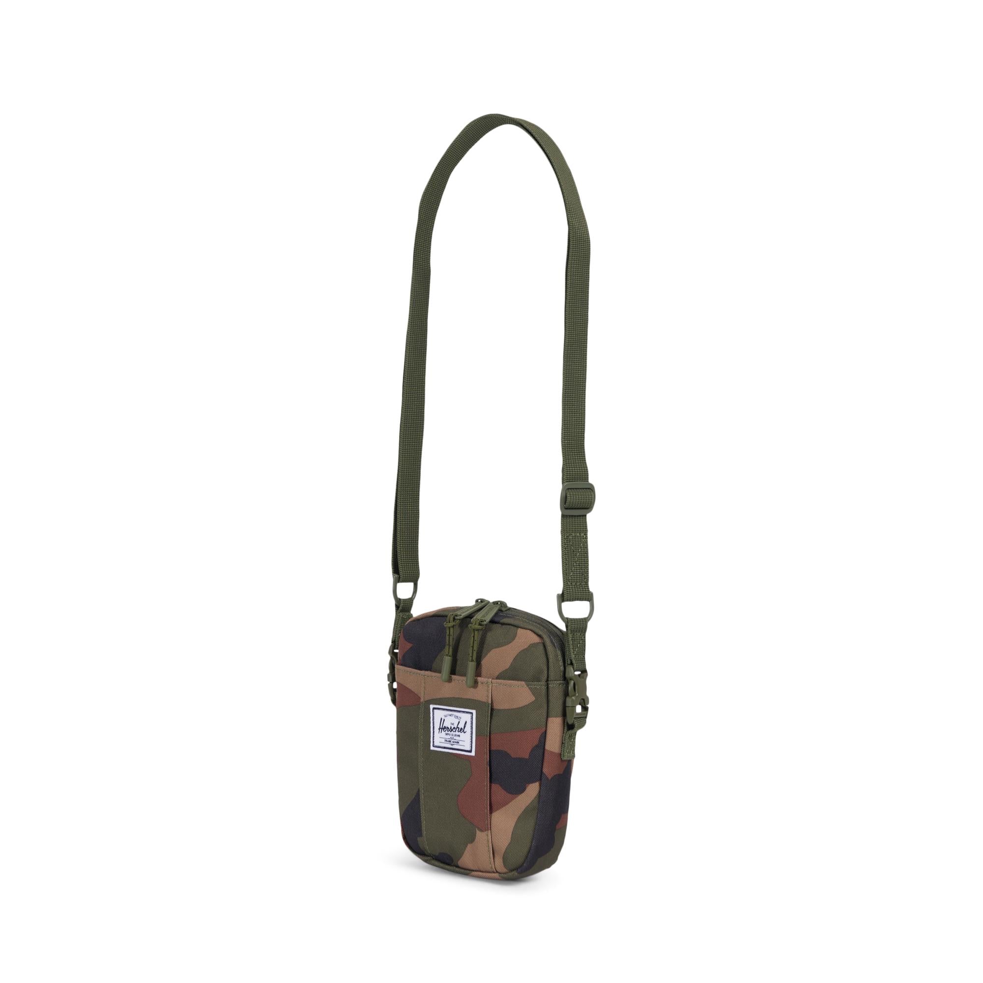 Herschel Cruz Crossbody Bag - Woodland Camo Design for Women & Men | Stylish & Durable Everyday Carry | Perfect for Travel, Work & Outdoor Adventures