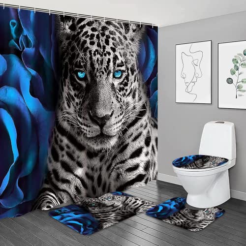 Blue Rose and Leopard