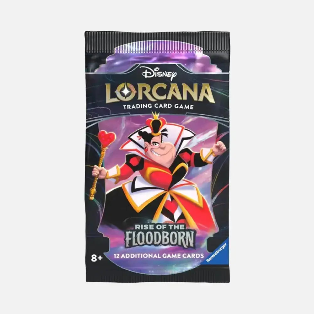 Disney Lorcana TCG Rise of The Floodborn Booster Pack - Collectible Trading Card Game for Players & Fans | Perfect for Game Nights, Tournaments & Gift Giving