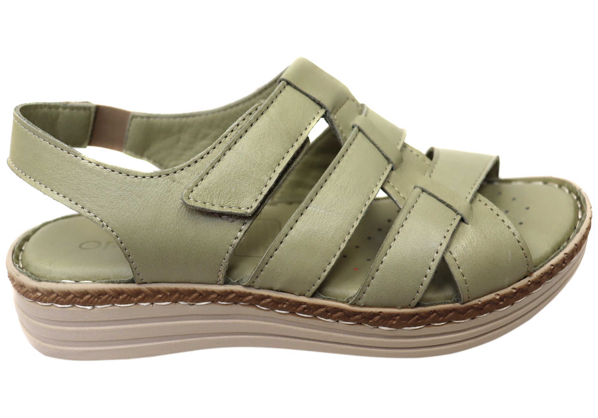 Orizonte Capraia Women's Comfortable Leather Sandals - European Style Summer Casual Shoes for Beach, Vacation & Everyday Wear