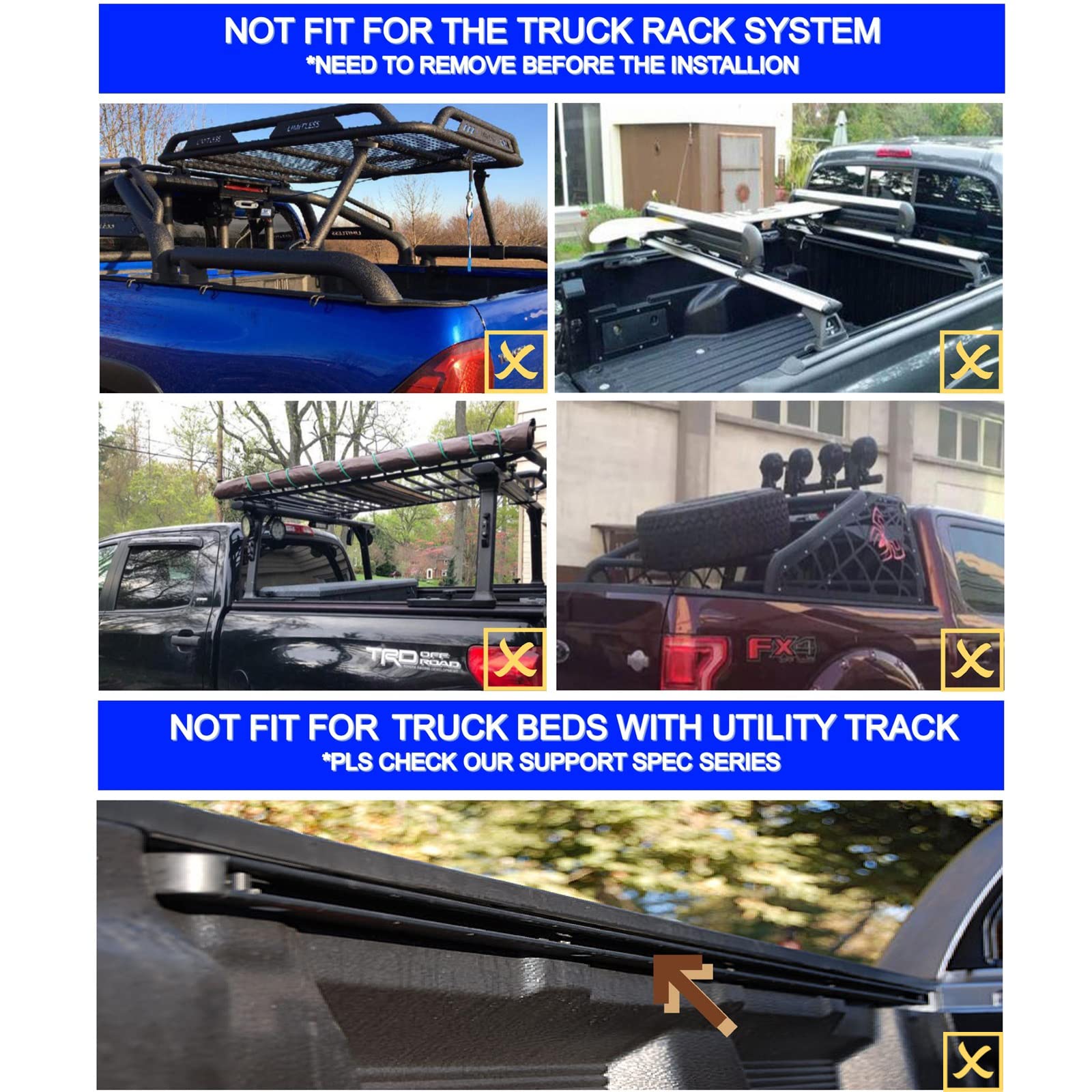 Mamoru Soft Roll Up Vinyl Tonneau Cover for 2004-2014 Ford F-150 5.5ft Bed | Waterproof Truck Bed Cover | Fleetside Design | Perfect for Camping, Hauling & Outdoor Adventures