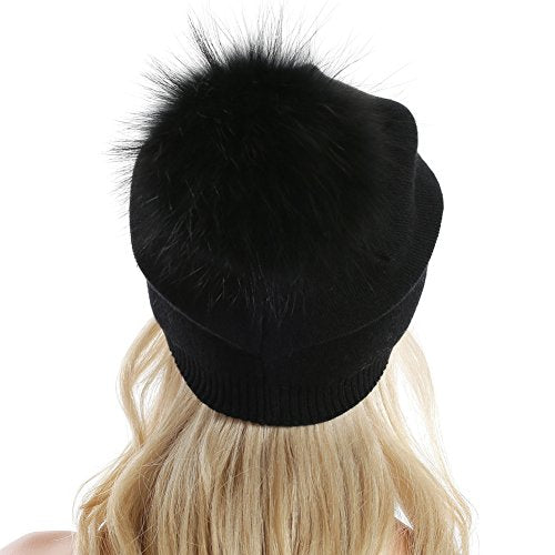 Luxury Cashmere Knit Wool Beanie for Men & Women - Soft Winter Warm Hat for Cold Weather - Perfect for Skiing, Hiking, and Outdoor Activities