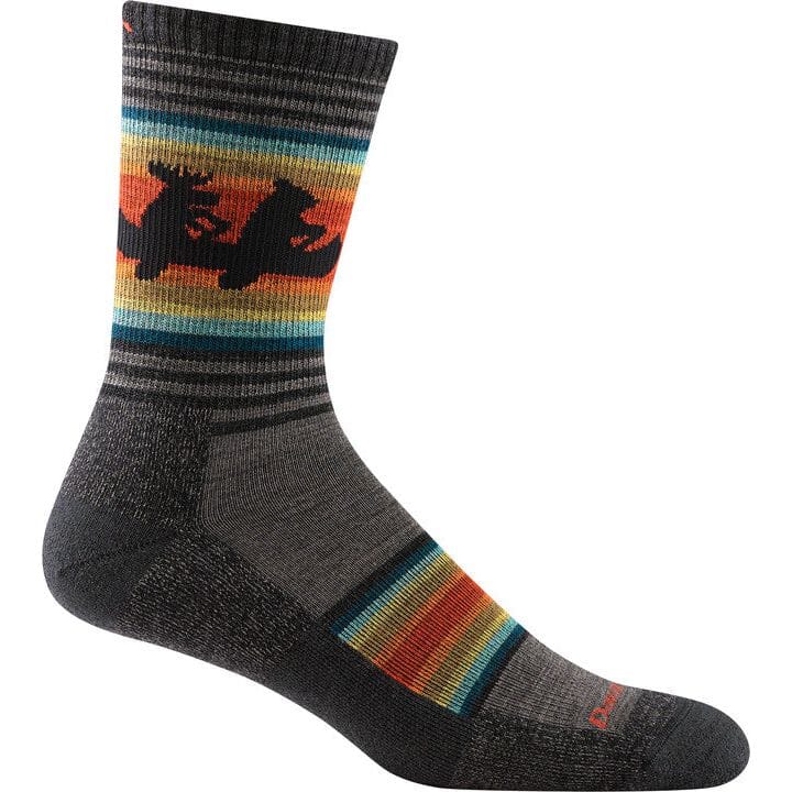 Darn Tough Willoughby Micro Crew Lightweight Hiking Socks for Men - Moisture-Wicking & Cushioned for All-Day Comfort - Perfect for Hiking, Backpacking & Outdoor Adventures