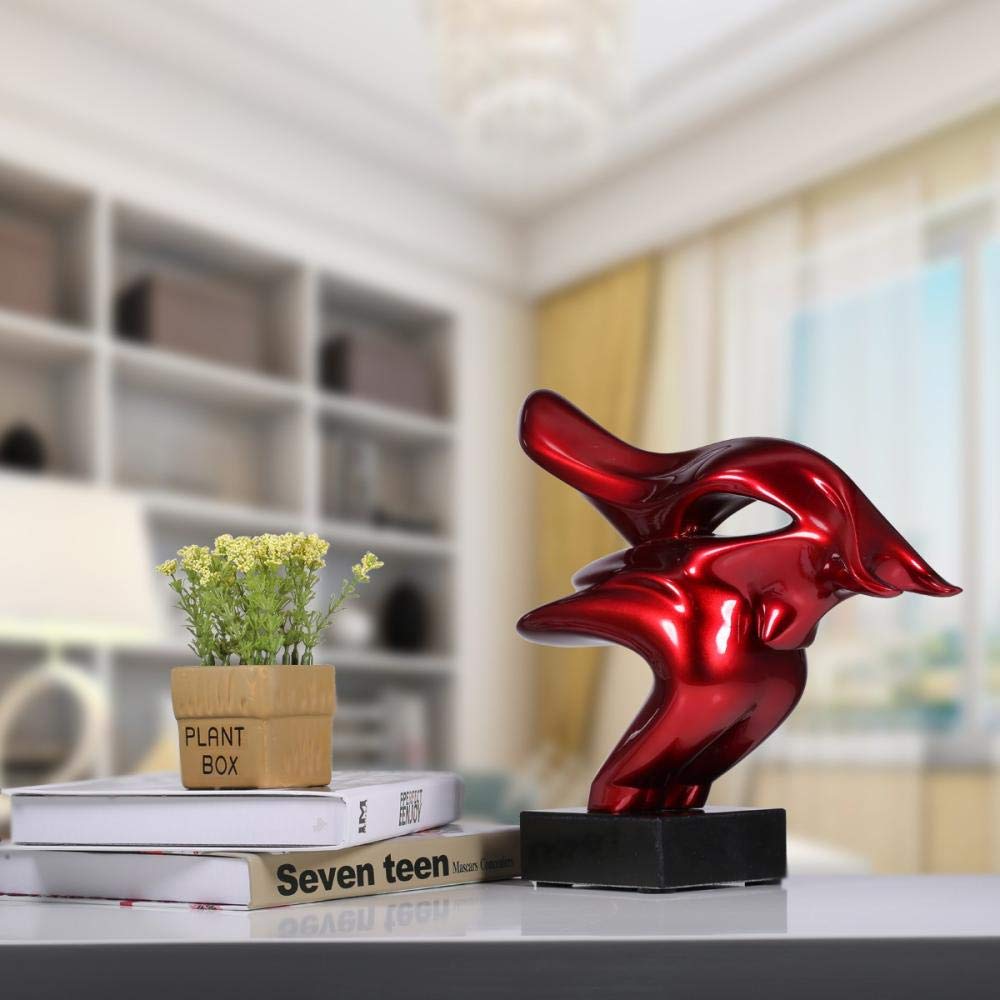 Abstract Bull Head Statue - Modern Resin Sculpture for Home Decor, Animal Figurine, Tabletop Art Ornament | Perfect for Living Room, Office, or Gift Idea