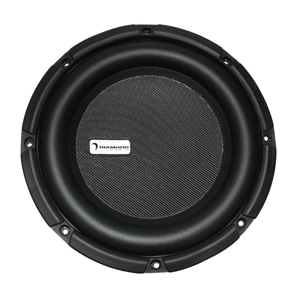 Diamond Audio DES104 10-Inch 400W RMS Dual Voice Coil 4 Ohm Car Subwoofer - Elite Series for Deep Bass in Trucks, SUVs & Custom Car Audio Systems