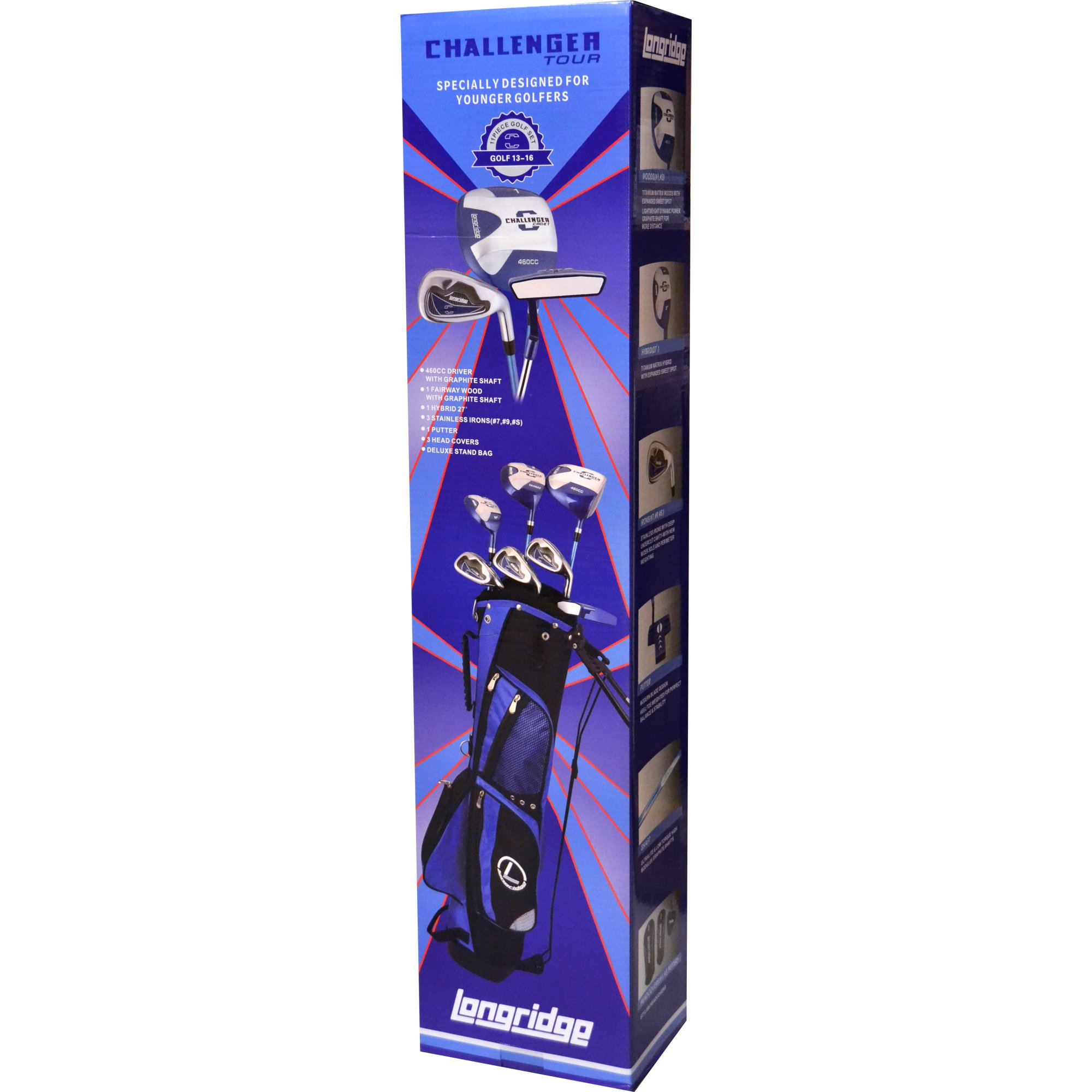 Junior Golf Sets for Kids - Complete Starter Golf Clubs with Bag & Accessories | Perfect for Beginners, Practice & Outdoor Family Fun