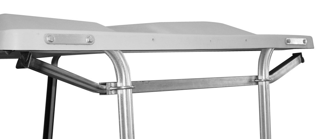Classic Accessories Fairway Deluxe 3-Sided Golf Cart Enclosure Adapter Bar - Universal Fit for Golf Carts - Weatherproof Protection for Rain & Wind - Perfect for Golf Courses & Outdoor Storage