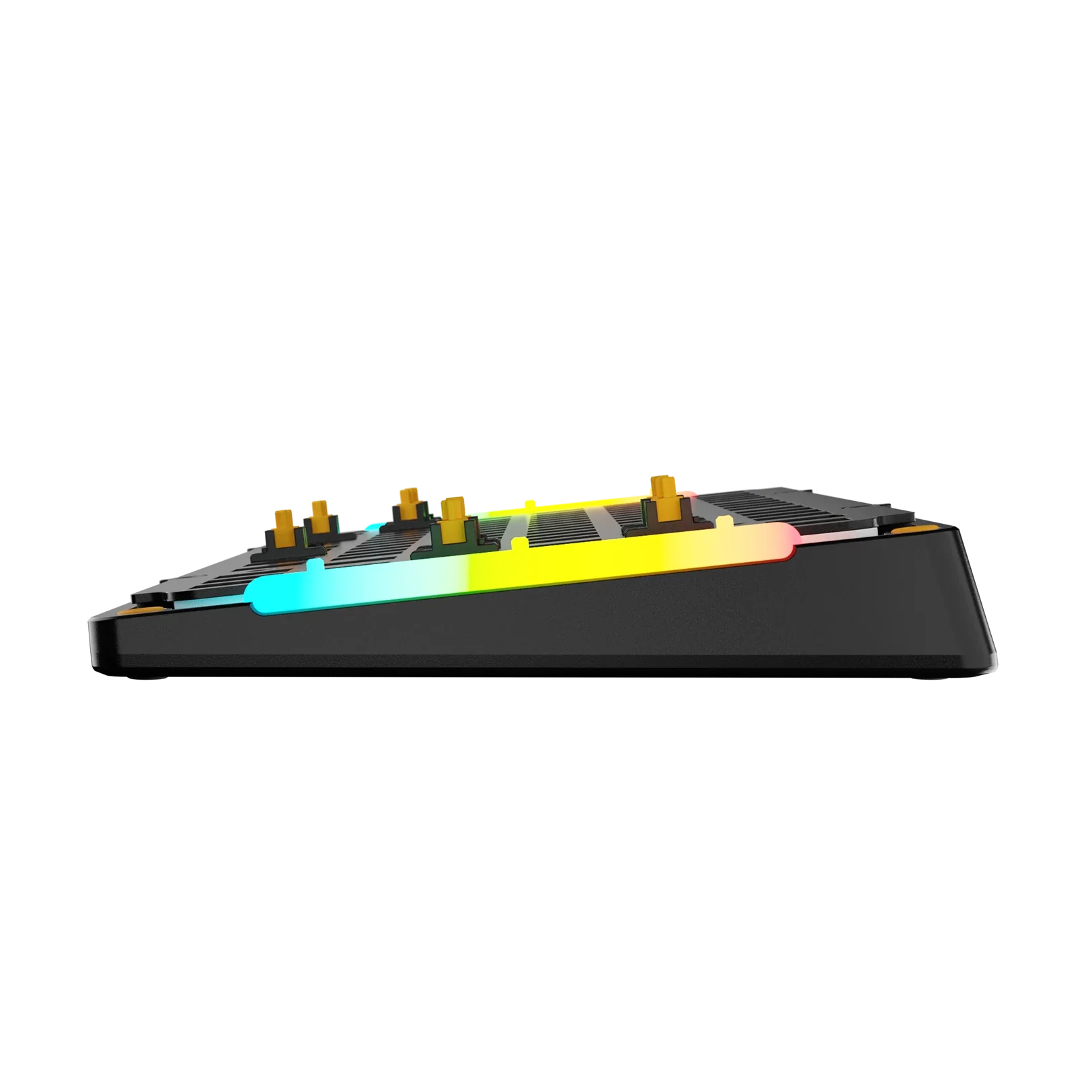 GMMK 3 75% Mechanical Keyboard Bottom Case - Durable Metal Frame in Black | Perfect for Gaming, Typing & Office Work