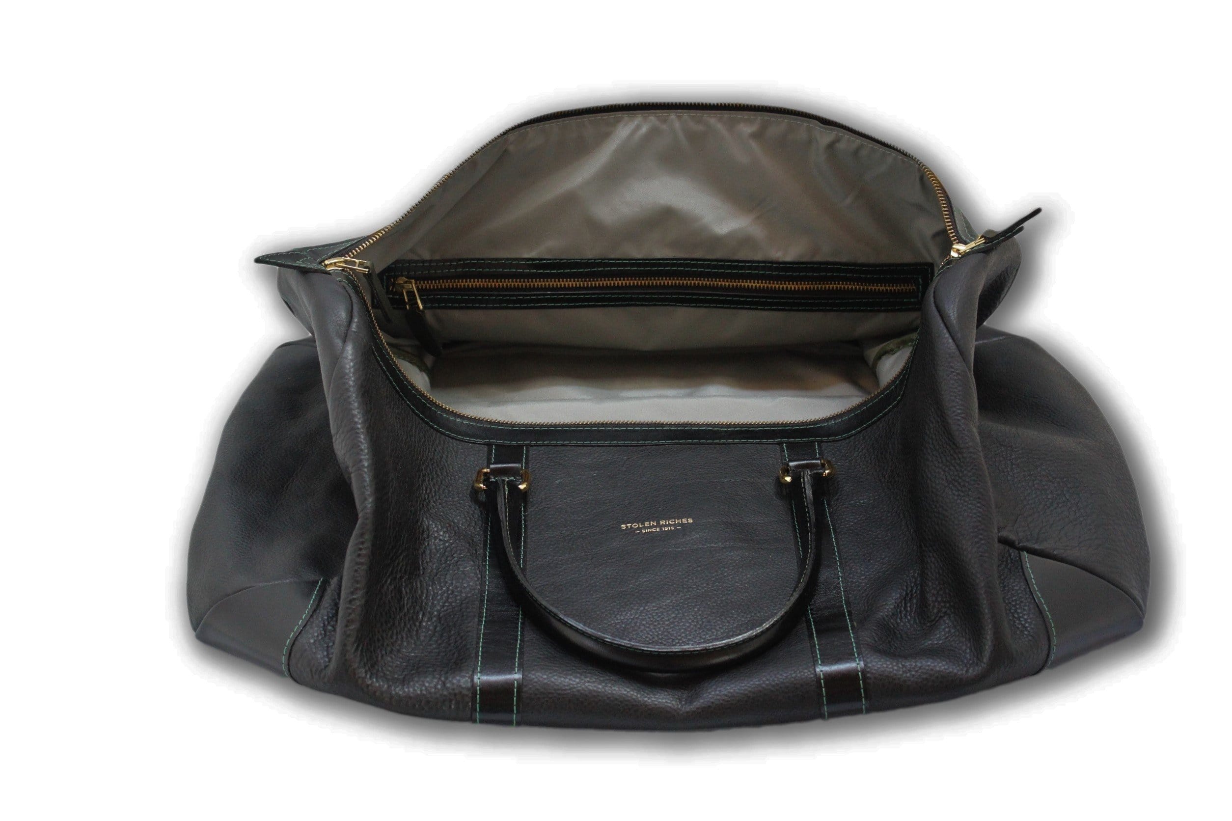 Stylish Black Weekend Travel Bag - Durable & Lightweight Carry-On for Women & Men - Perfect for Gym, Work, Business Trips & Overnight Getaways