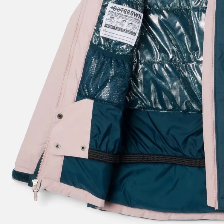 Columbia Night Wave Heather/Dusky Pink Alpine Action II Jacket - Waterproof Hiking Jacket for Women - Perfect for Outdoor Adventures & Mountain Climbing