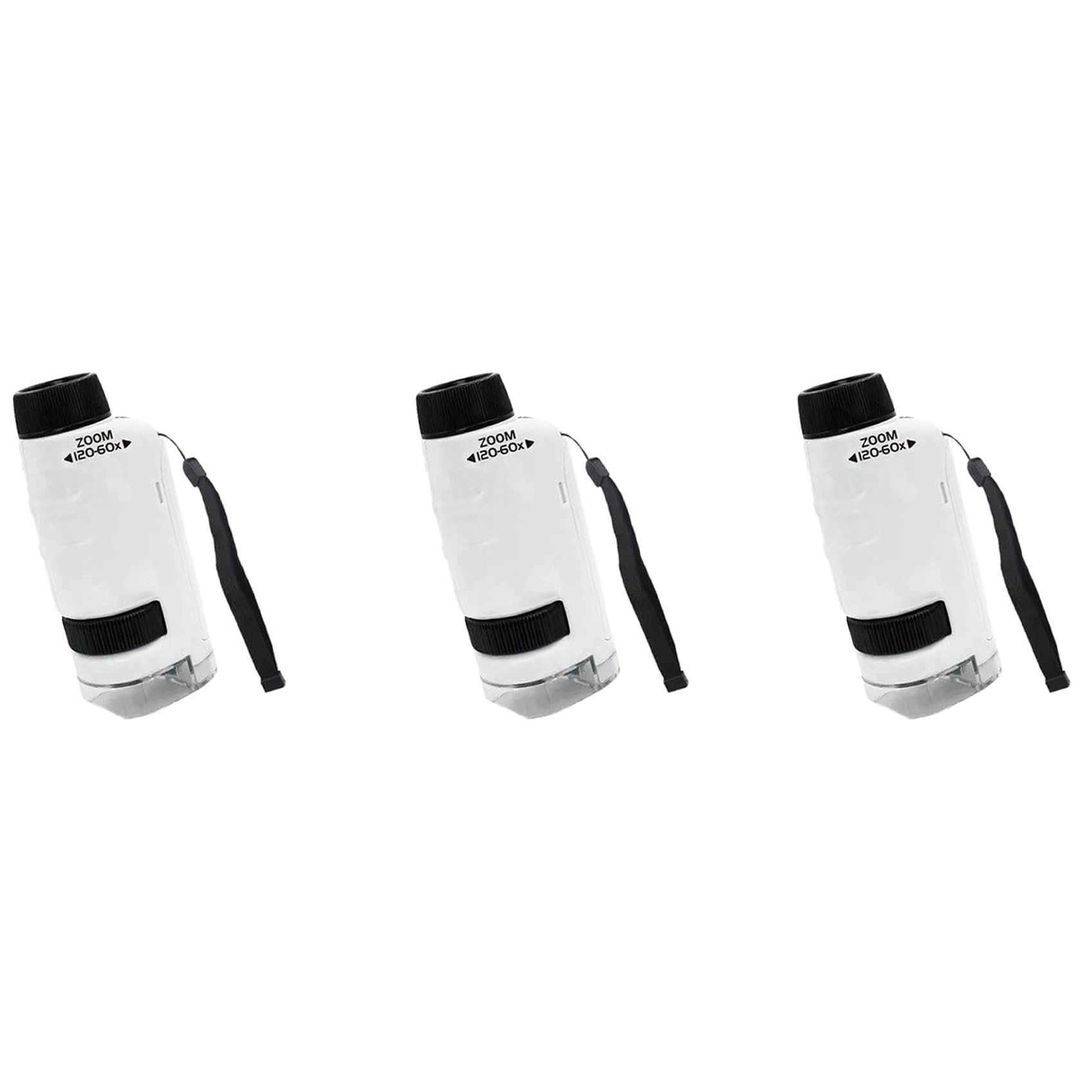 Abledance 3X Minilabsters Miniscope Kids - Portable Microscope for Children | STEM Educational Toy | Perfect for Classroom Science Experiments & Outdoor Nature Exploration (White)