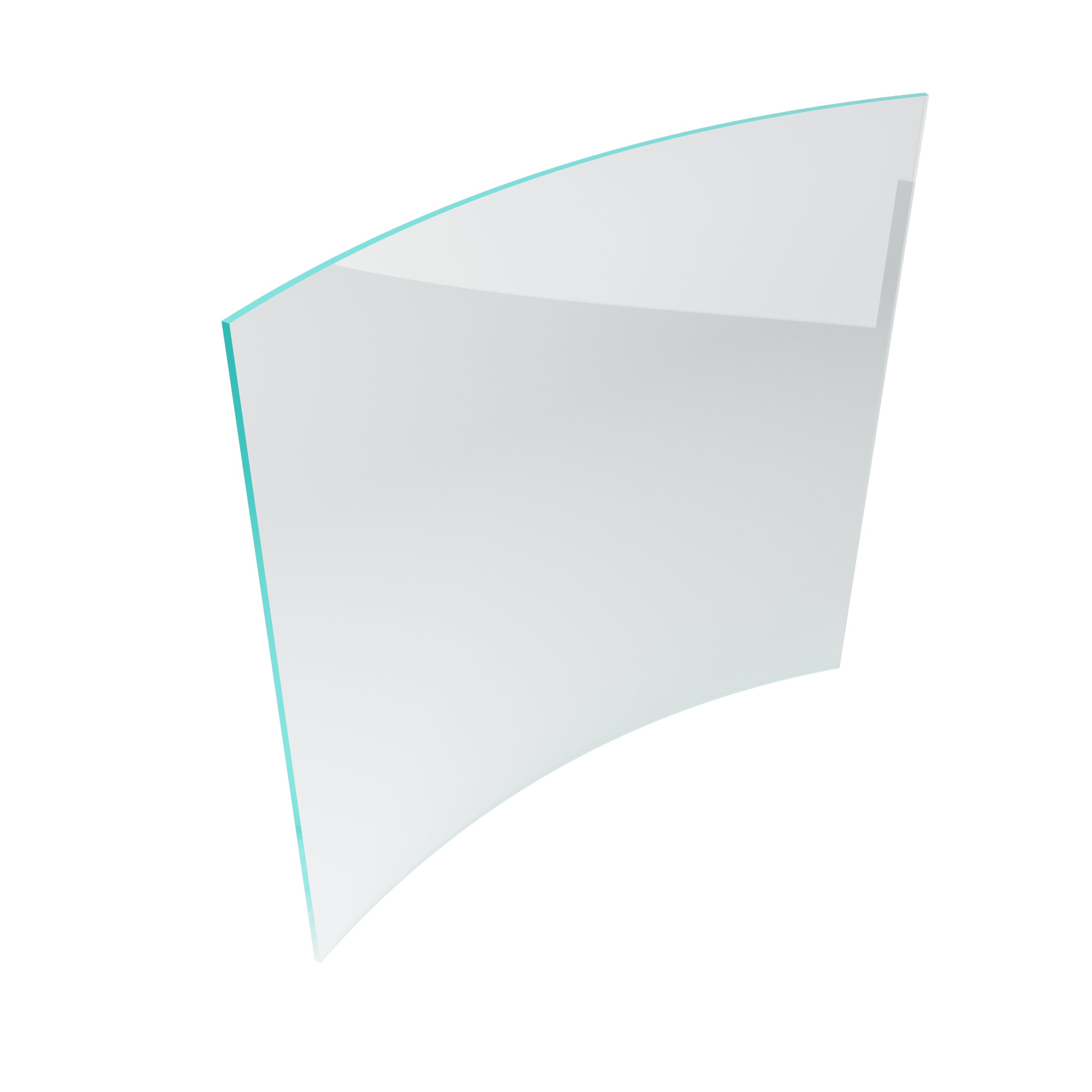 12mm Tempered Clear Curved Glass Pool Fence Panels - 1200mm Height, Custom Width Options | Durable Safety Barrier for Residential & Commercial Pools, Spas & Waterfront Areas